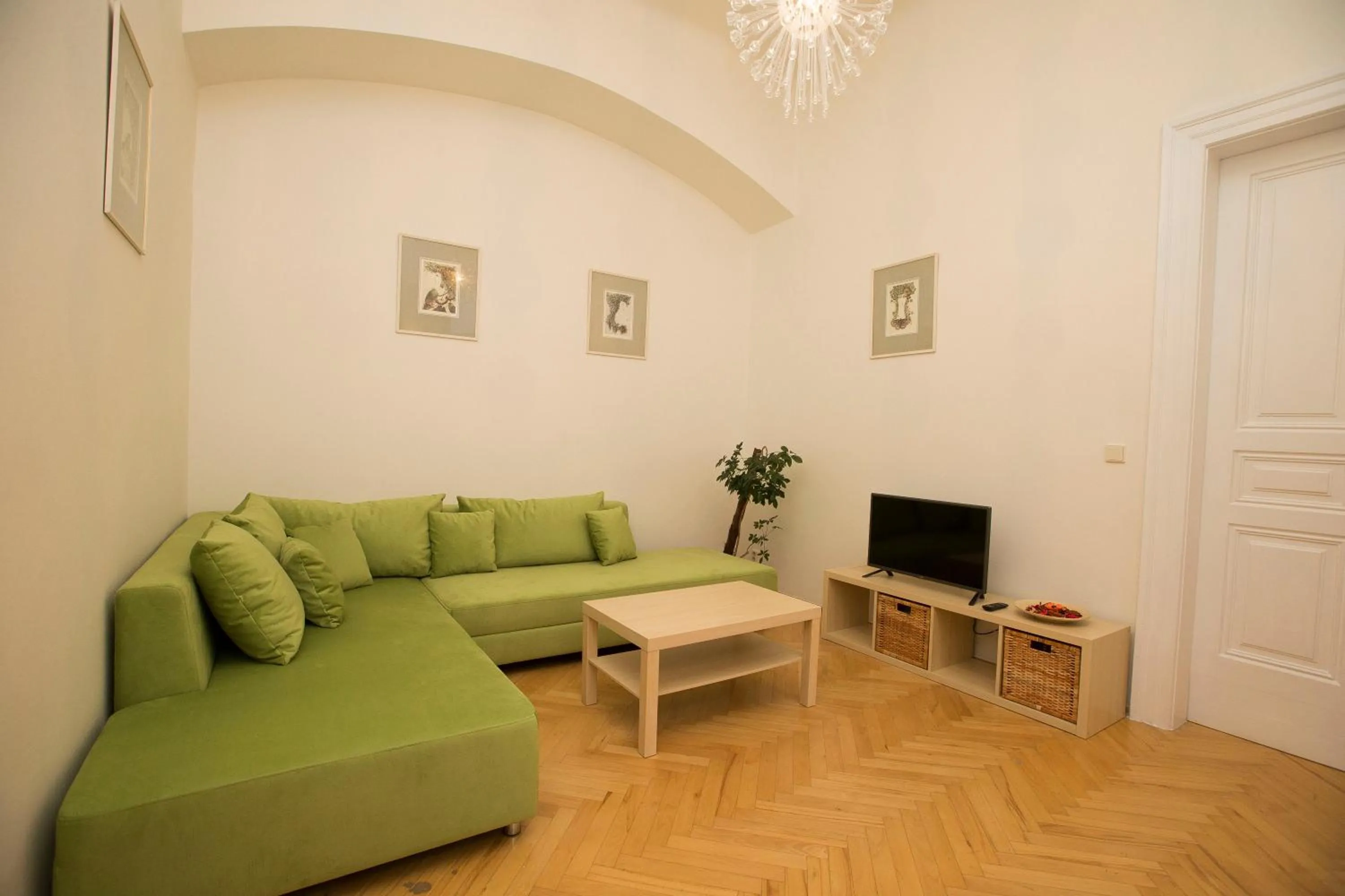 Living room in Greg Apartments Kampa Prague