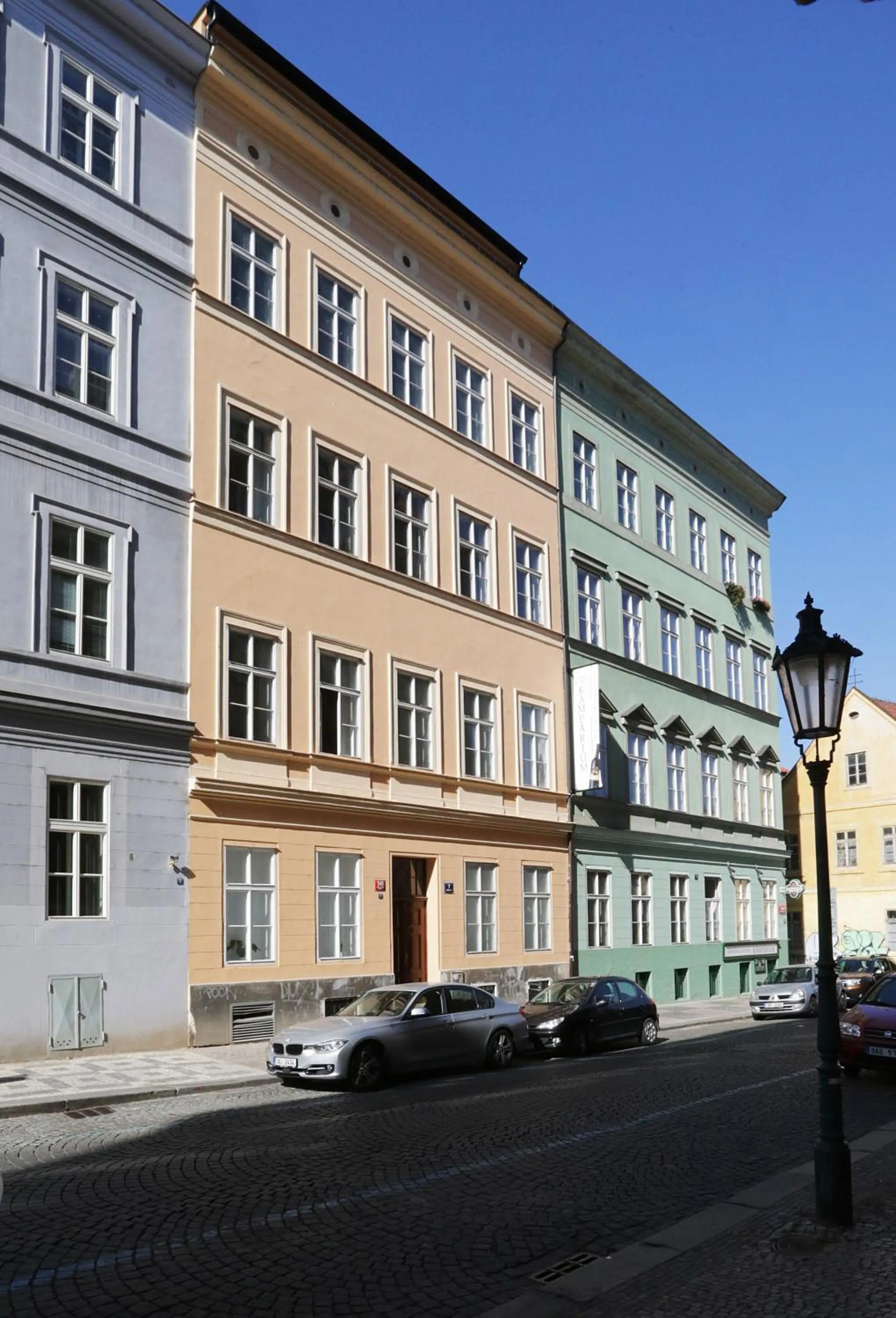 Property building in Greg Apartments Kampa Prague