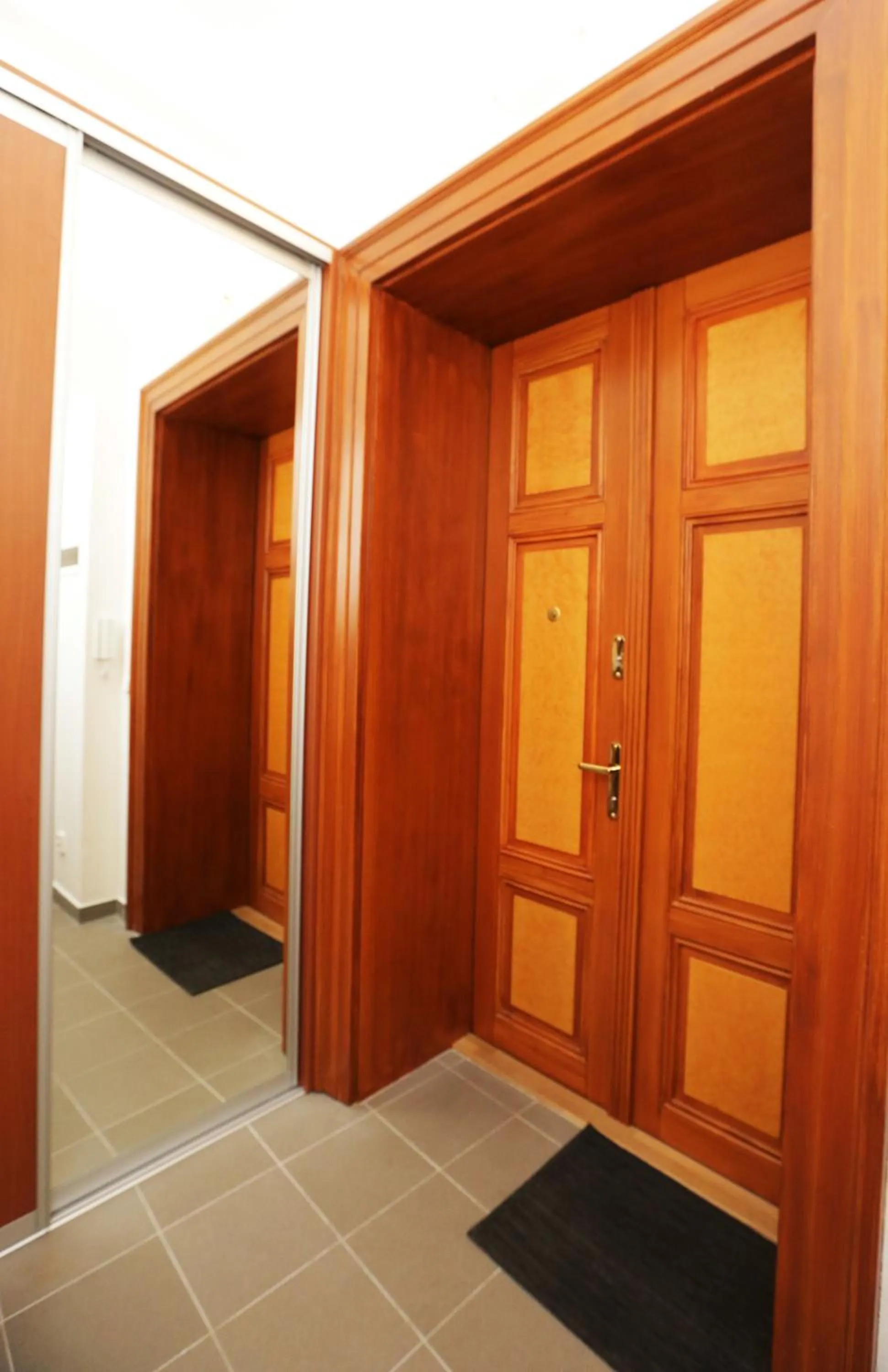 Decorative detail in Greg Apartments Kampa Prague