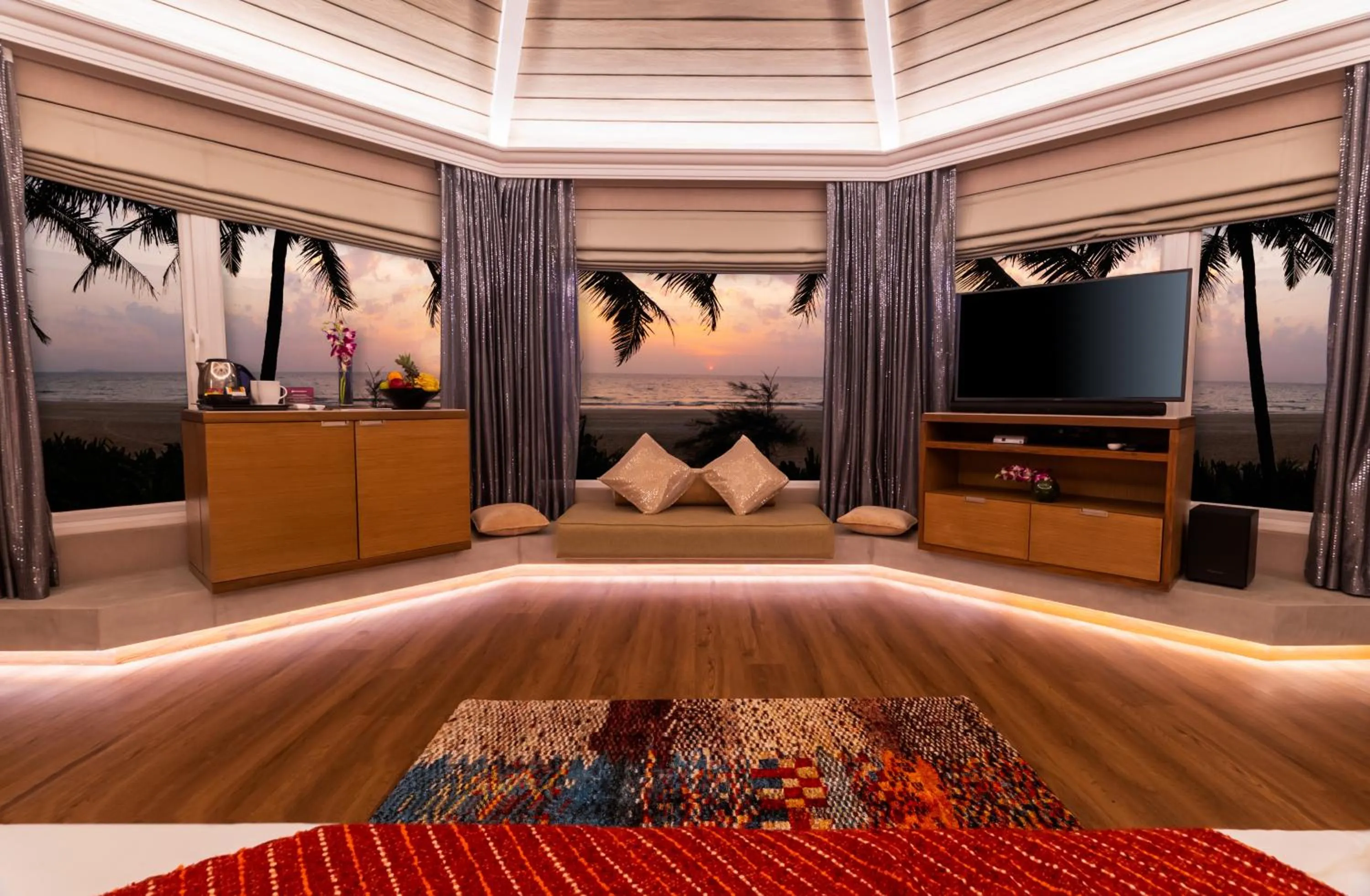 Sea view in Planet Hollywood Beach Resort Goa