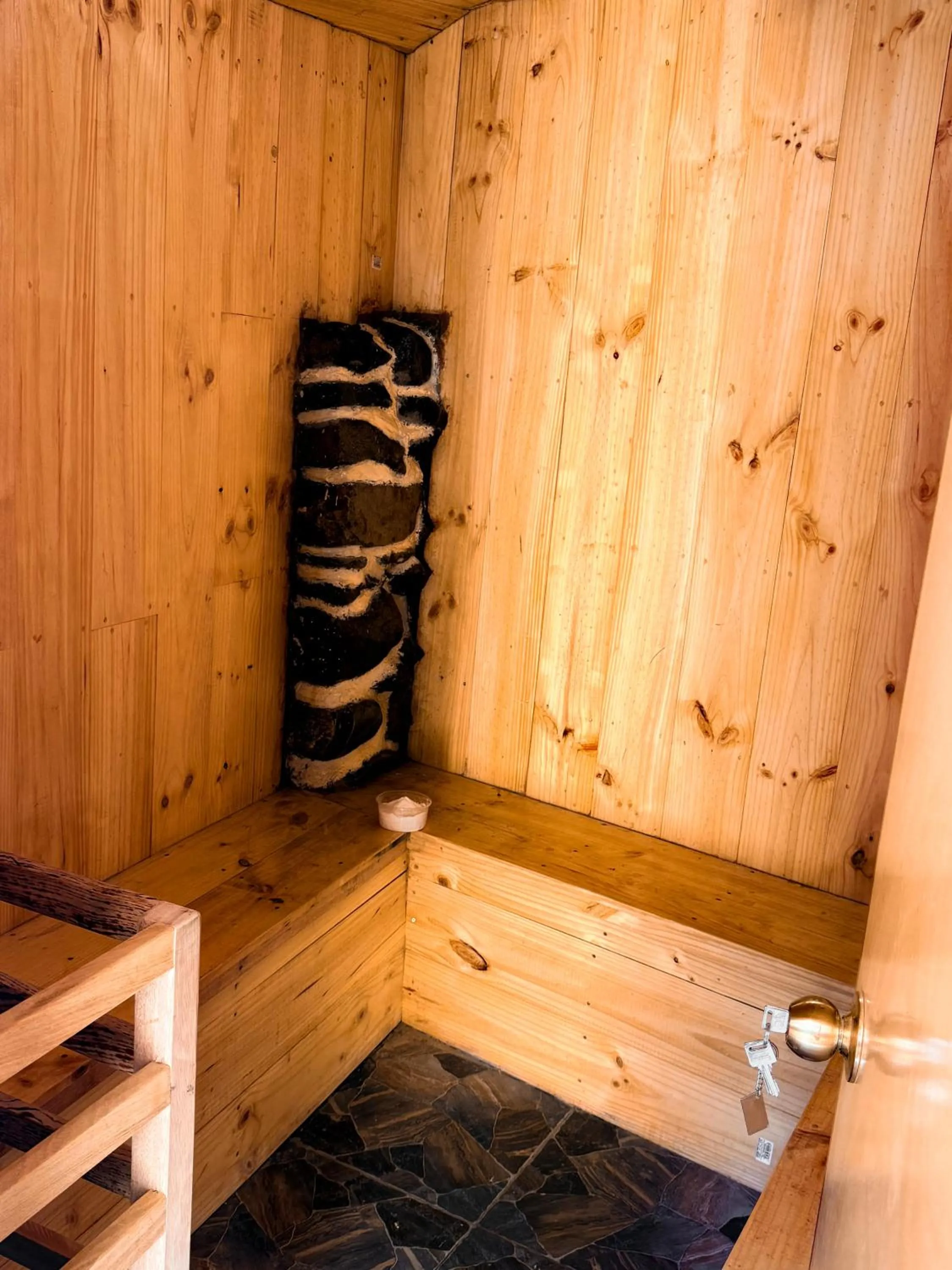 Sauna in Andenes del Inca Hotel