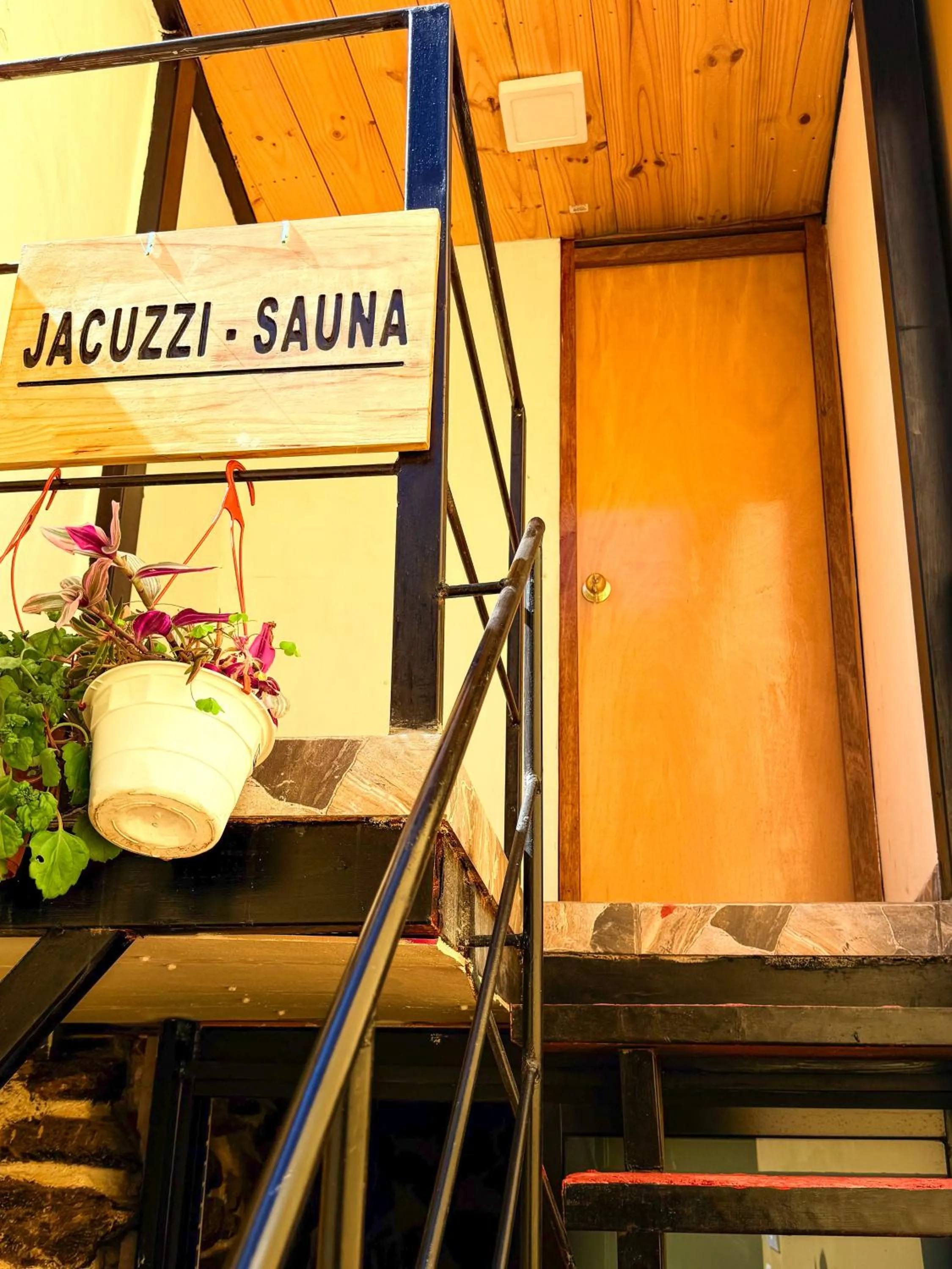 Sauna in Andenes del Inca Hotel