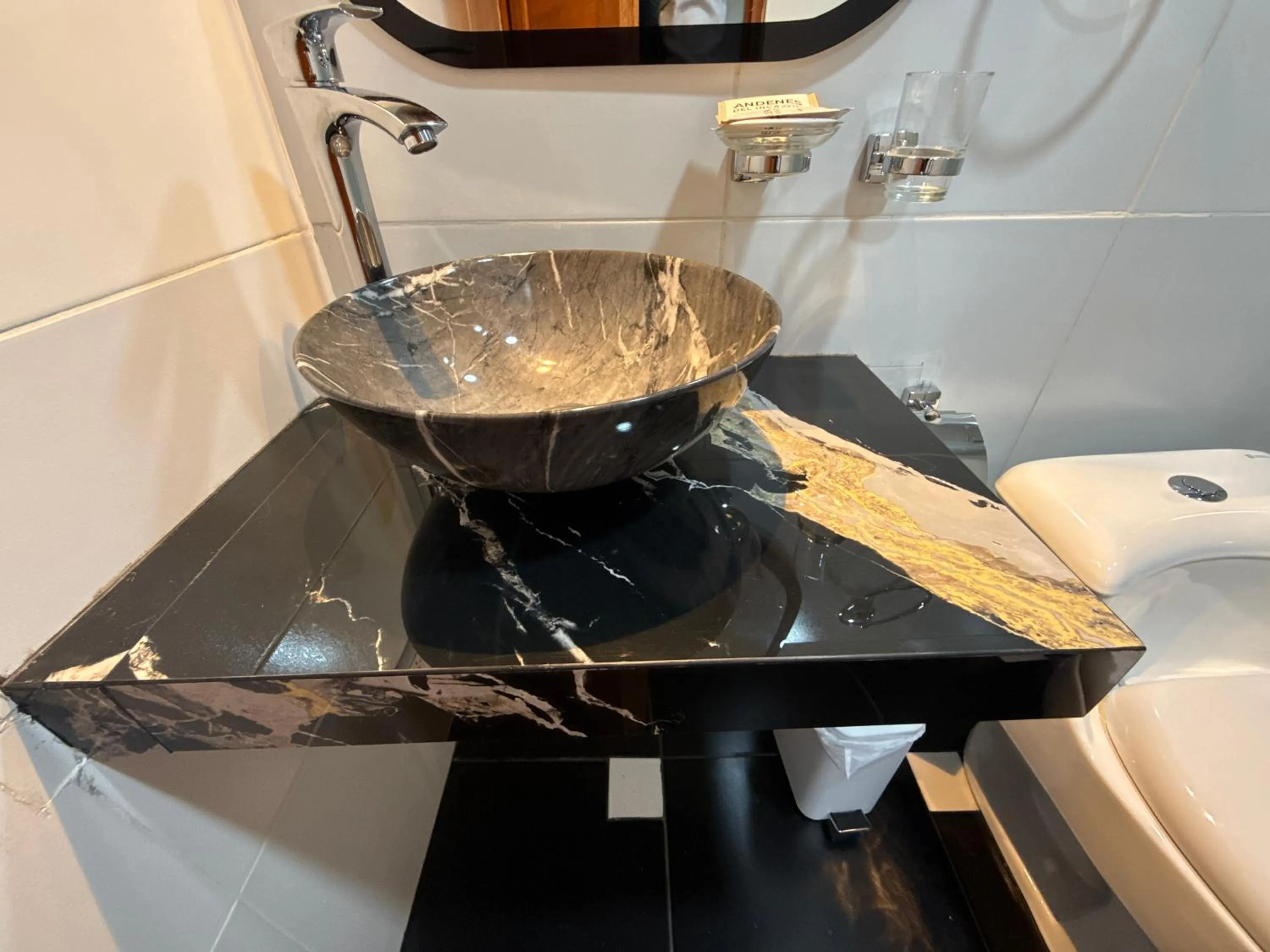 Bathroom in Andenes del Inca Hotel