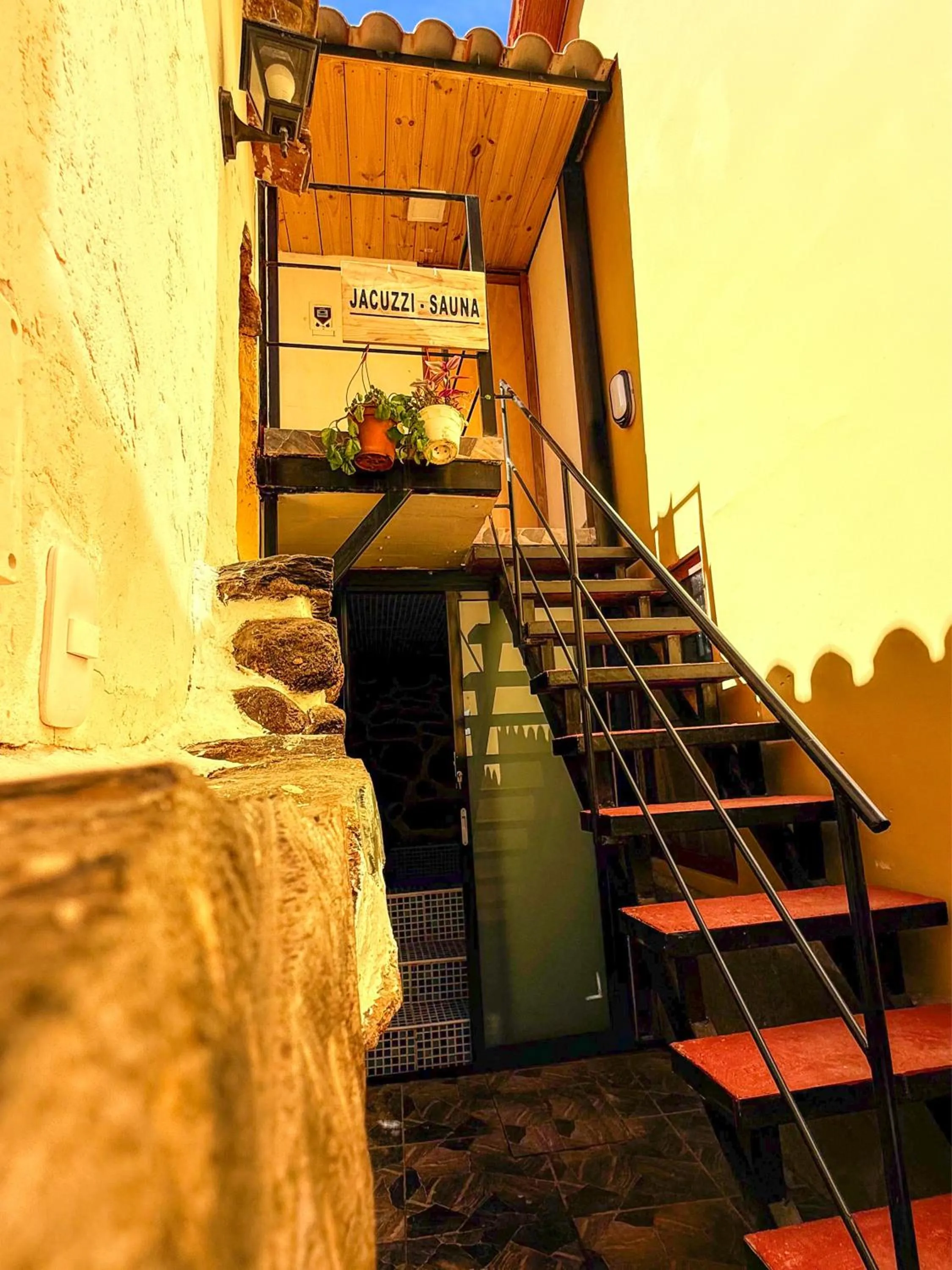 Sauna in Andenes del Inca Hotel