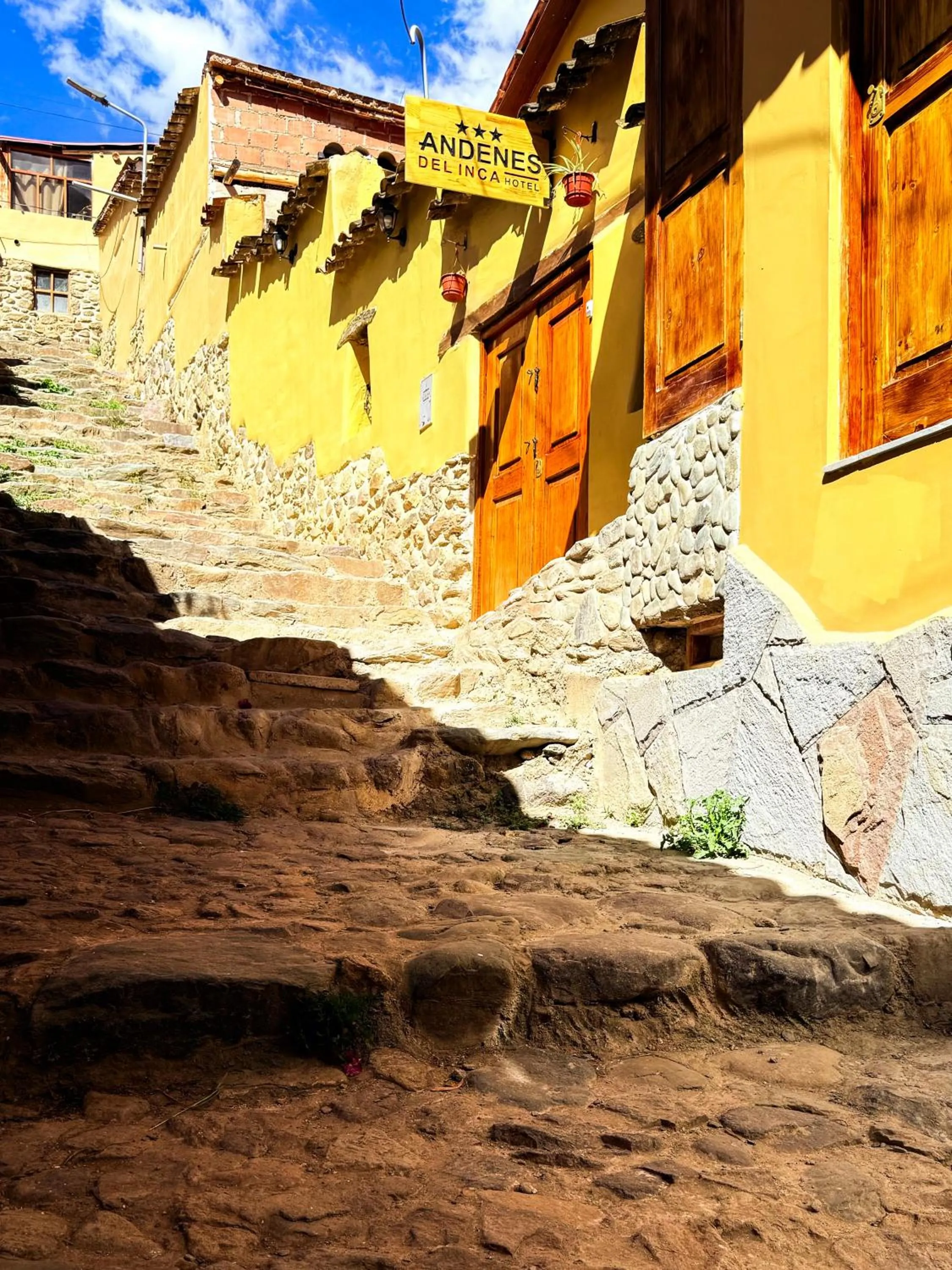 Facade/entrance in Andenes del Inca Hotel