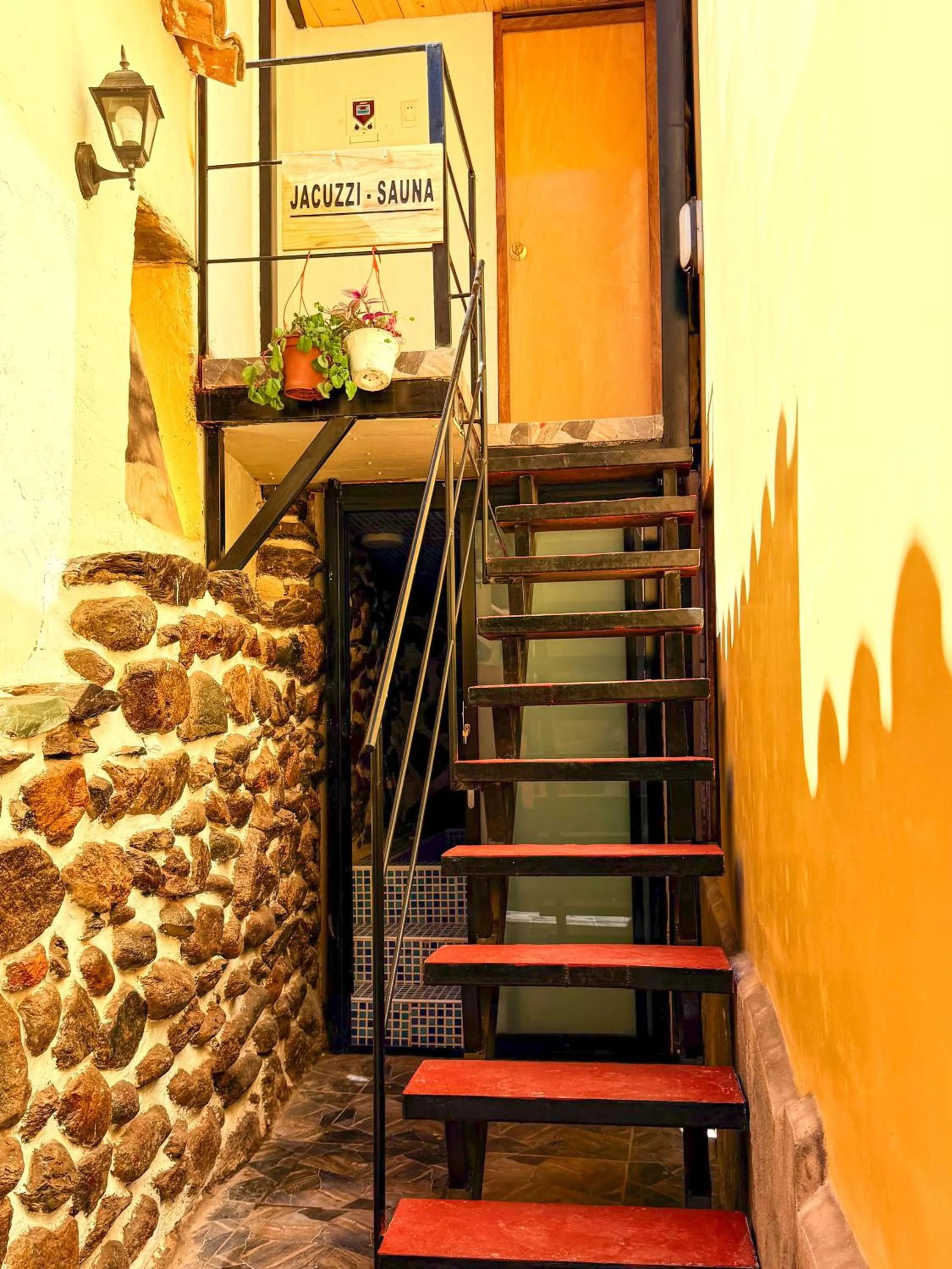 Sauna in Andenes del Inca Hotel