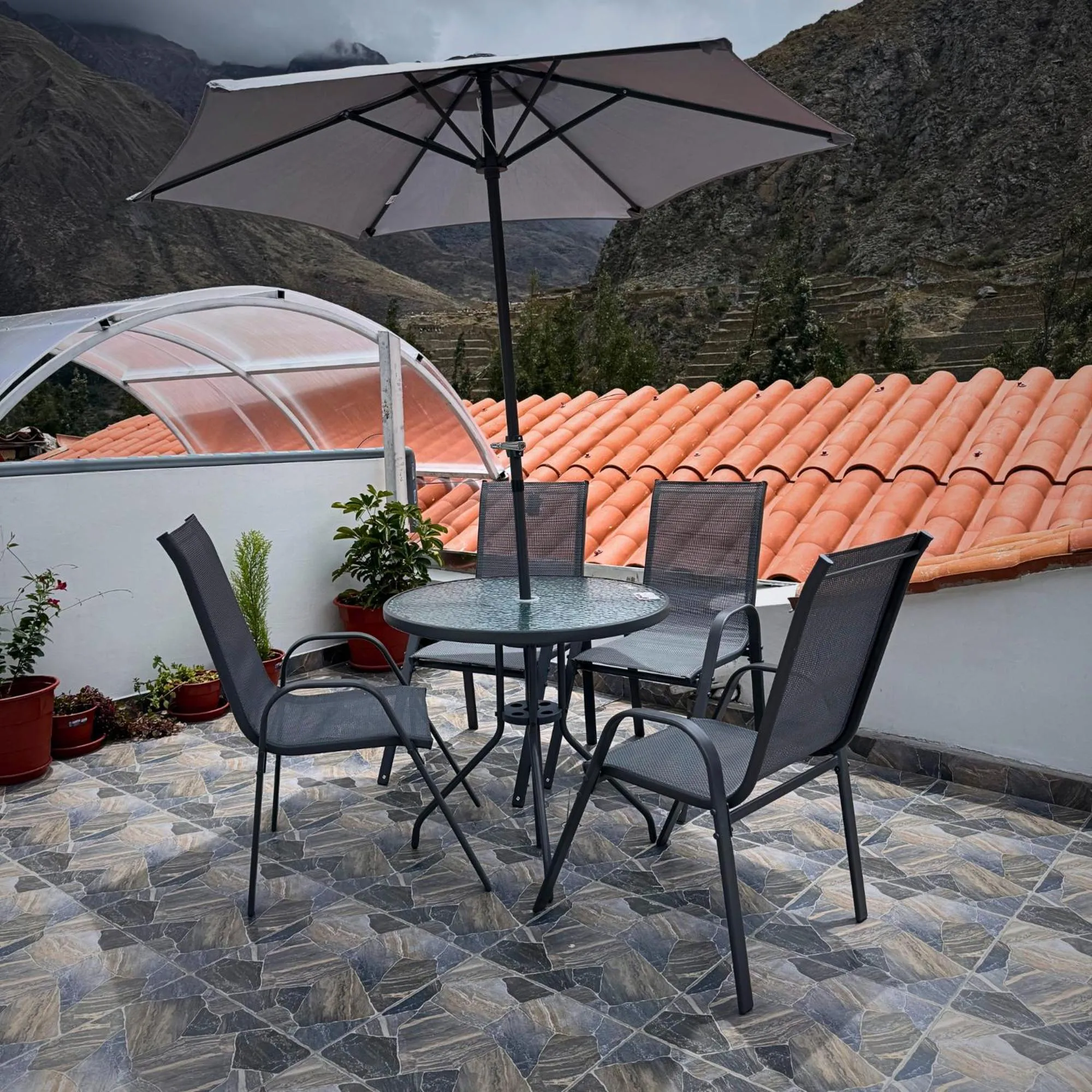 Balcony/Terrace in Andenes del Inca Hotel
