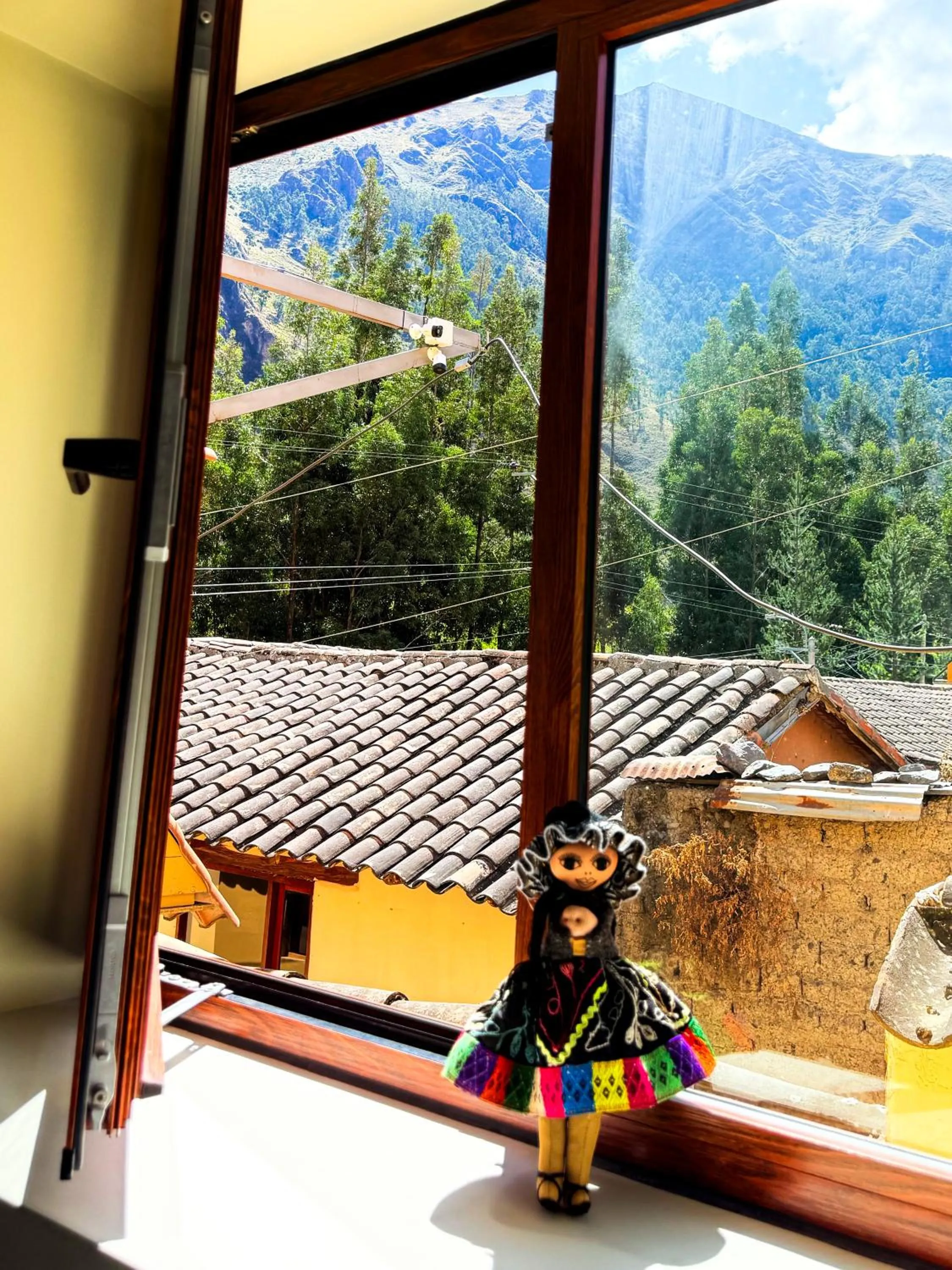 Bedroom in Andenes del Inca Hotel