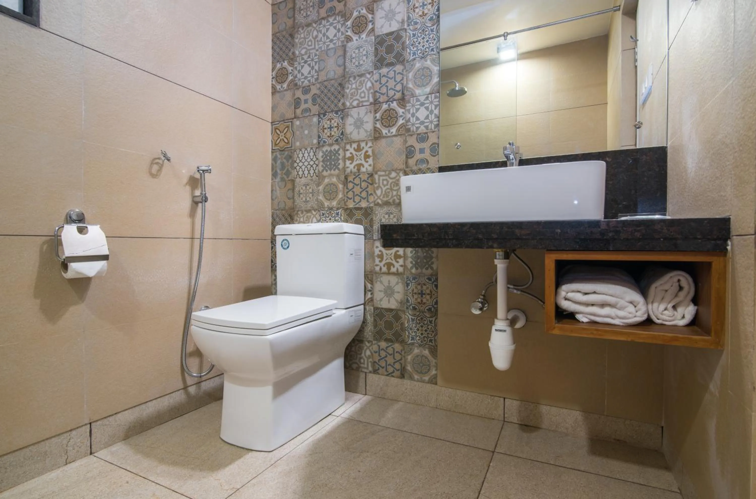 Toilet in Somy Plaza Calangute Goa - Formerly Somy Resort