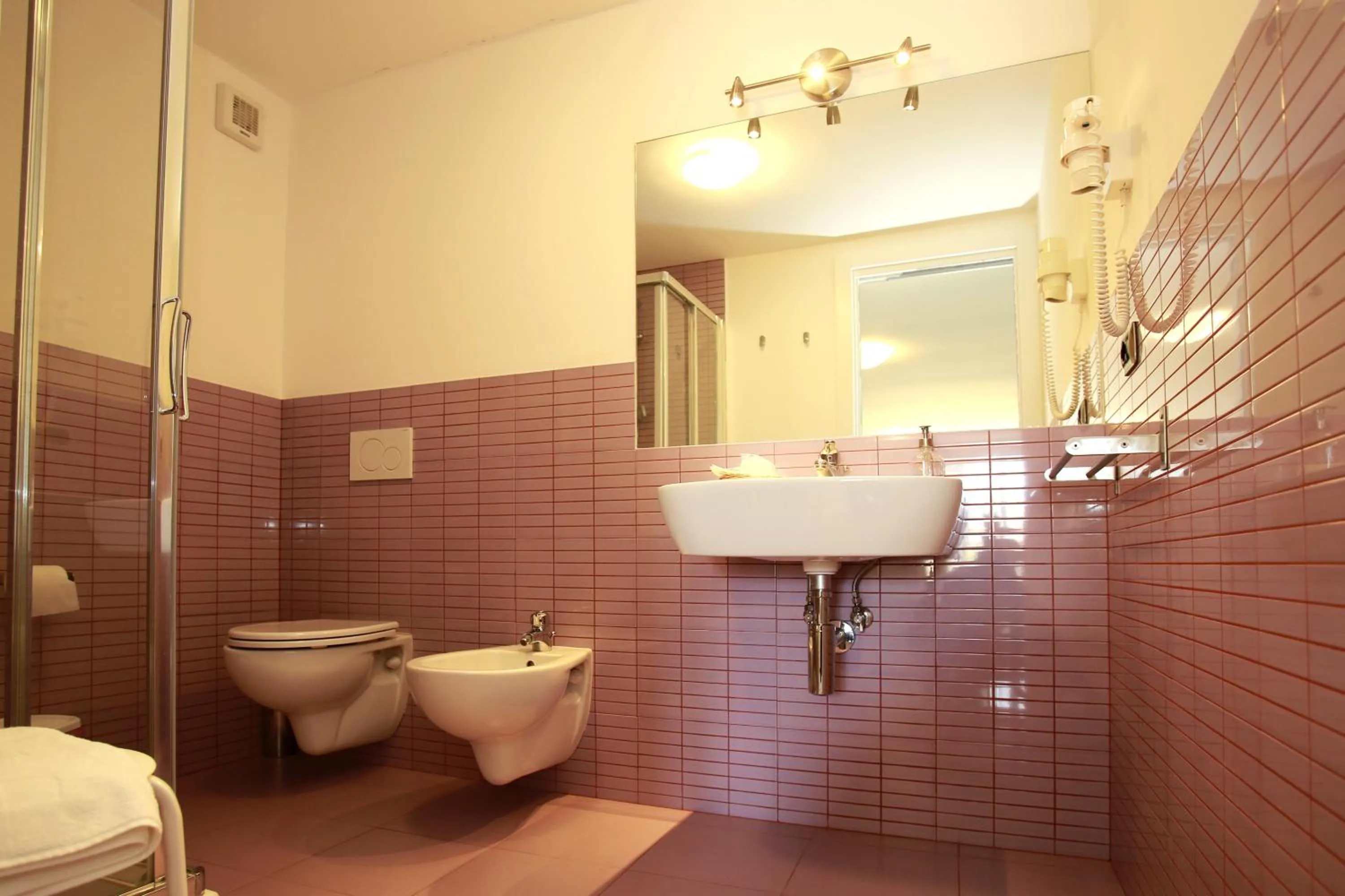 Bathroom in B&B A casa di amici