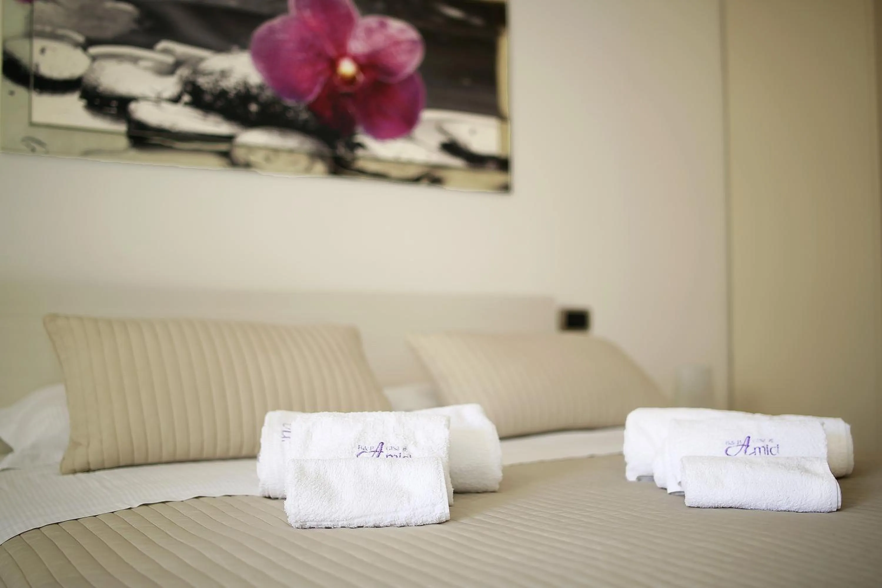 Bed in B&B A casa di amici