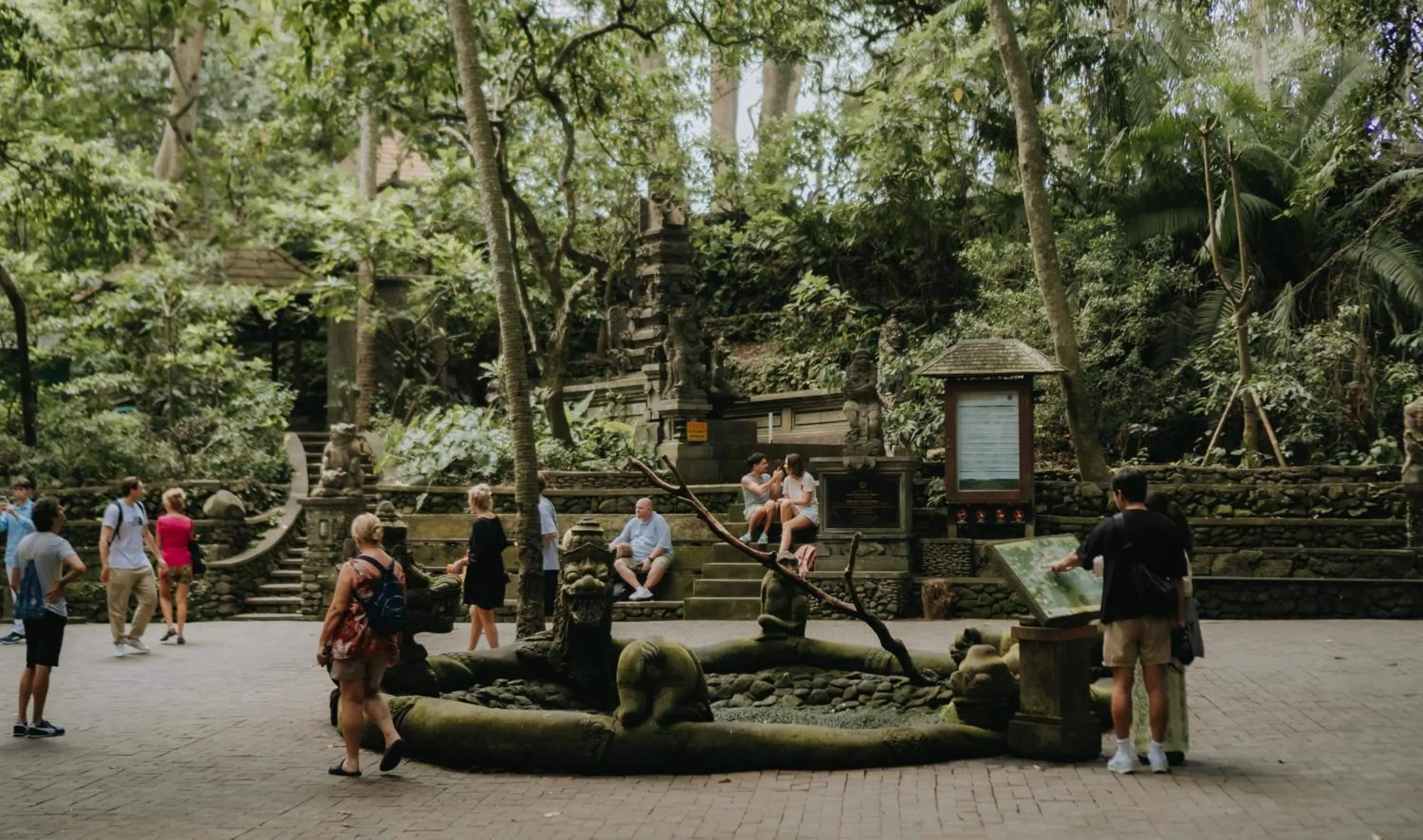 Natural landscape in Sudamala Resort, Ubud, Bali