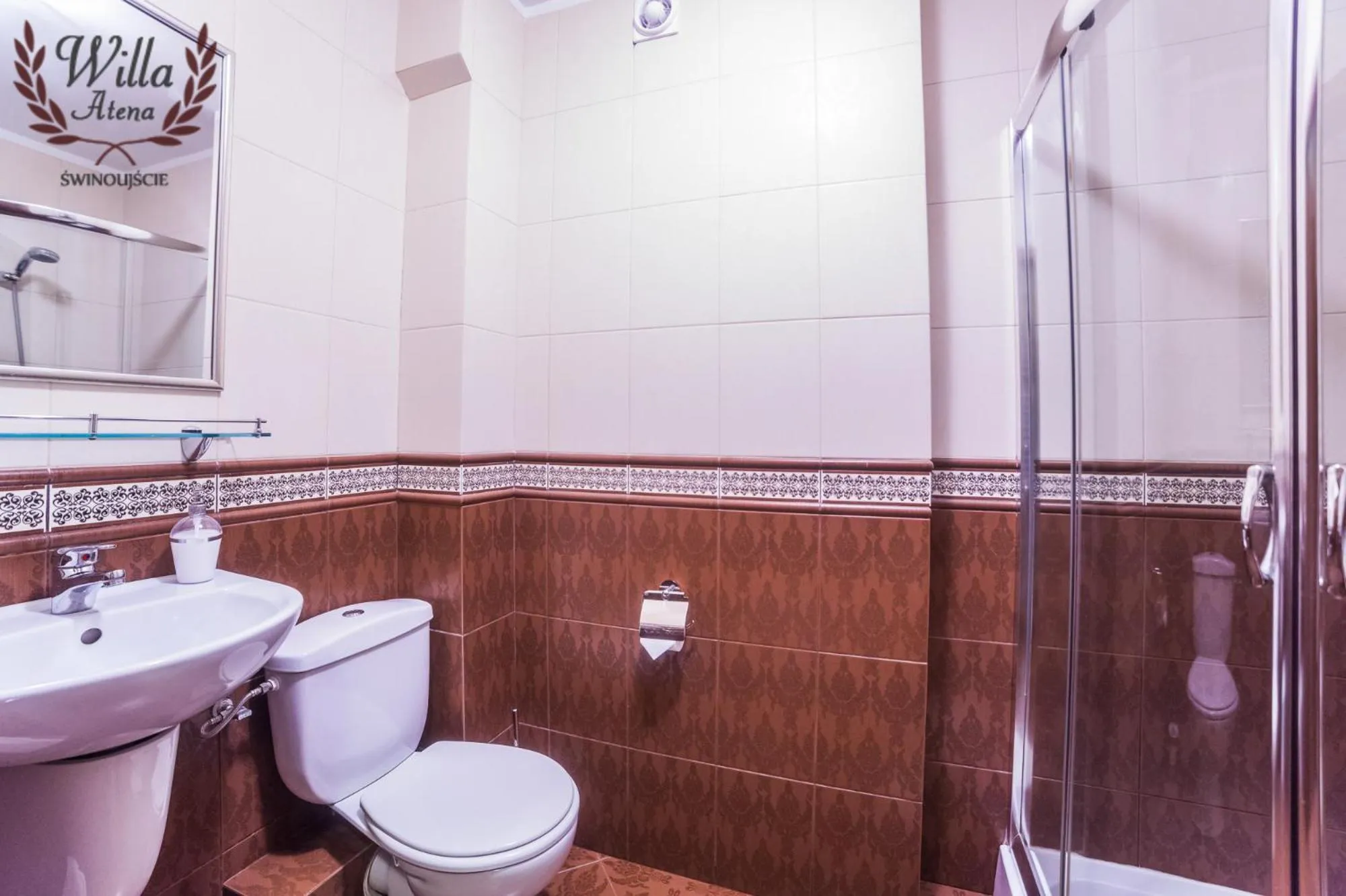 Bathroom in Willa Atena