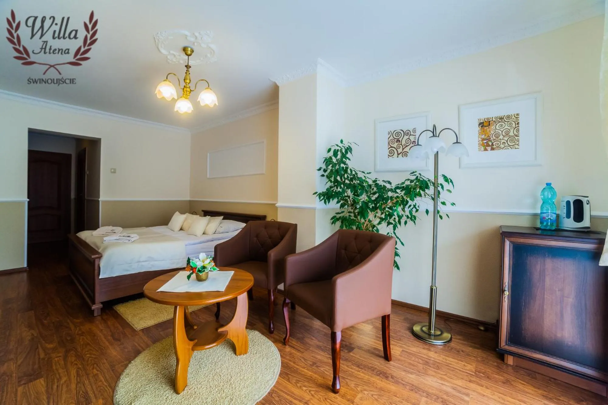 Photo of the whole room, Bed in Willa Atena