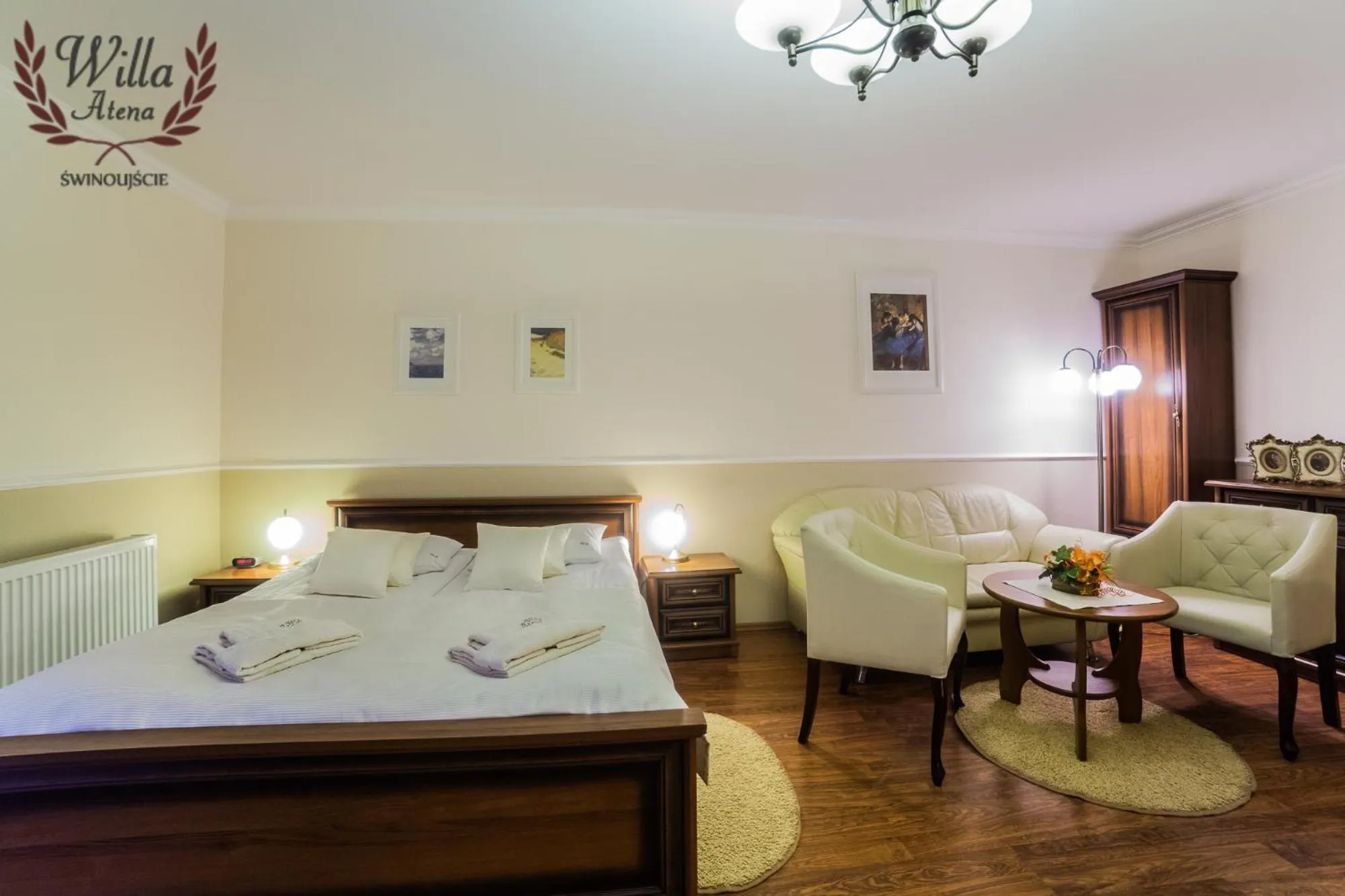 Photo of the whole room, Bed in Willa Atena