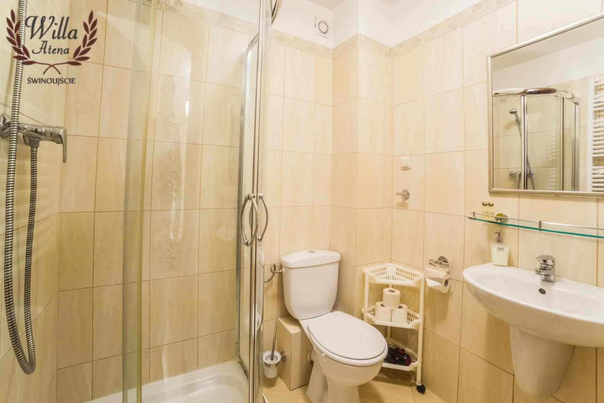 Bathroom in Willa Atena