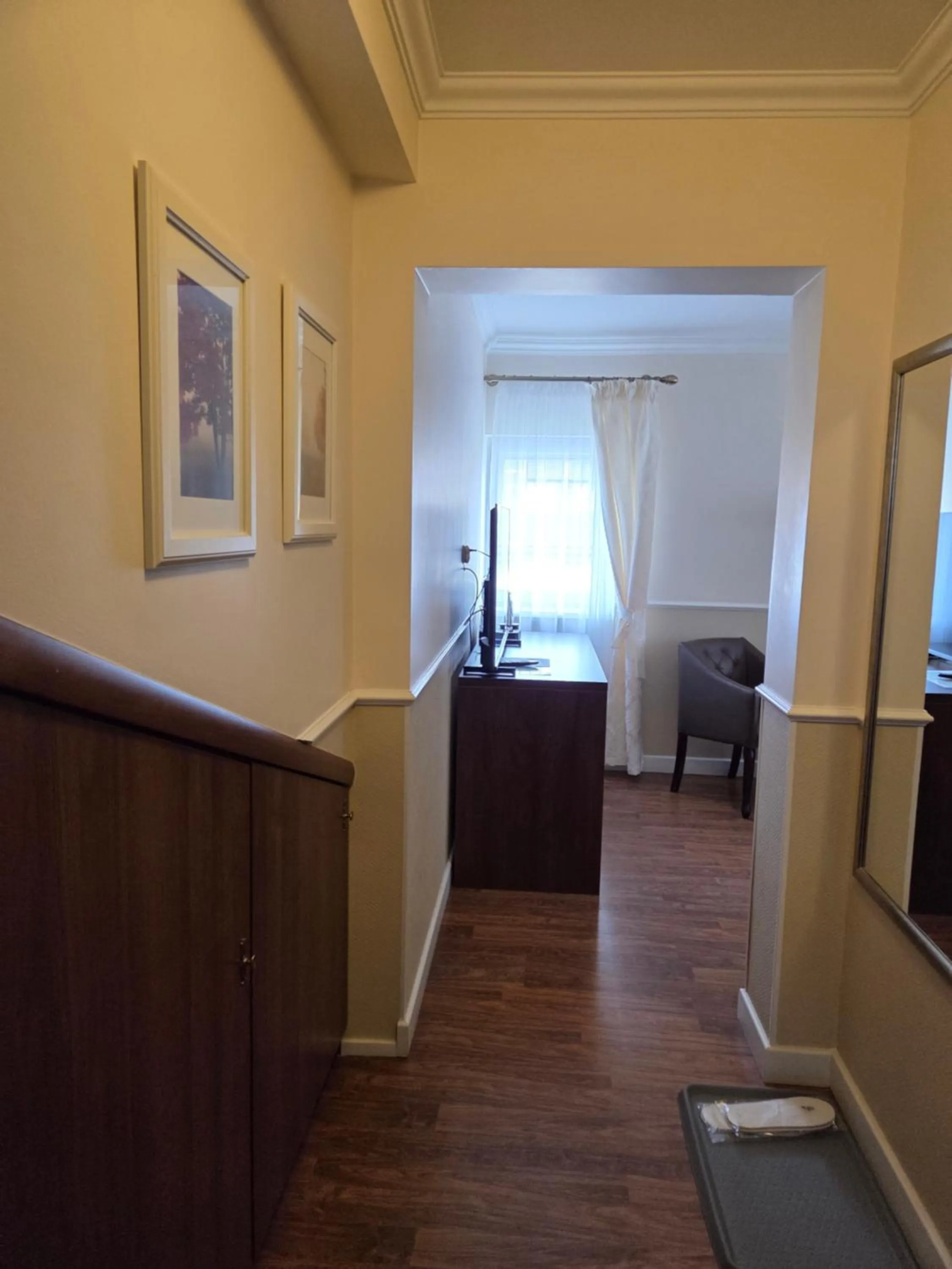 Seating area in Willa Atena