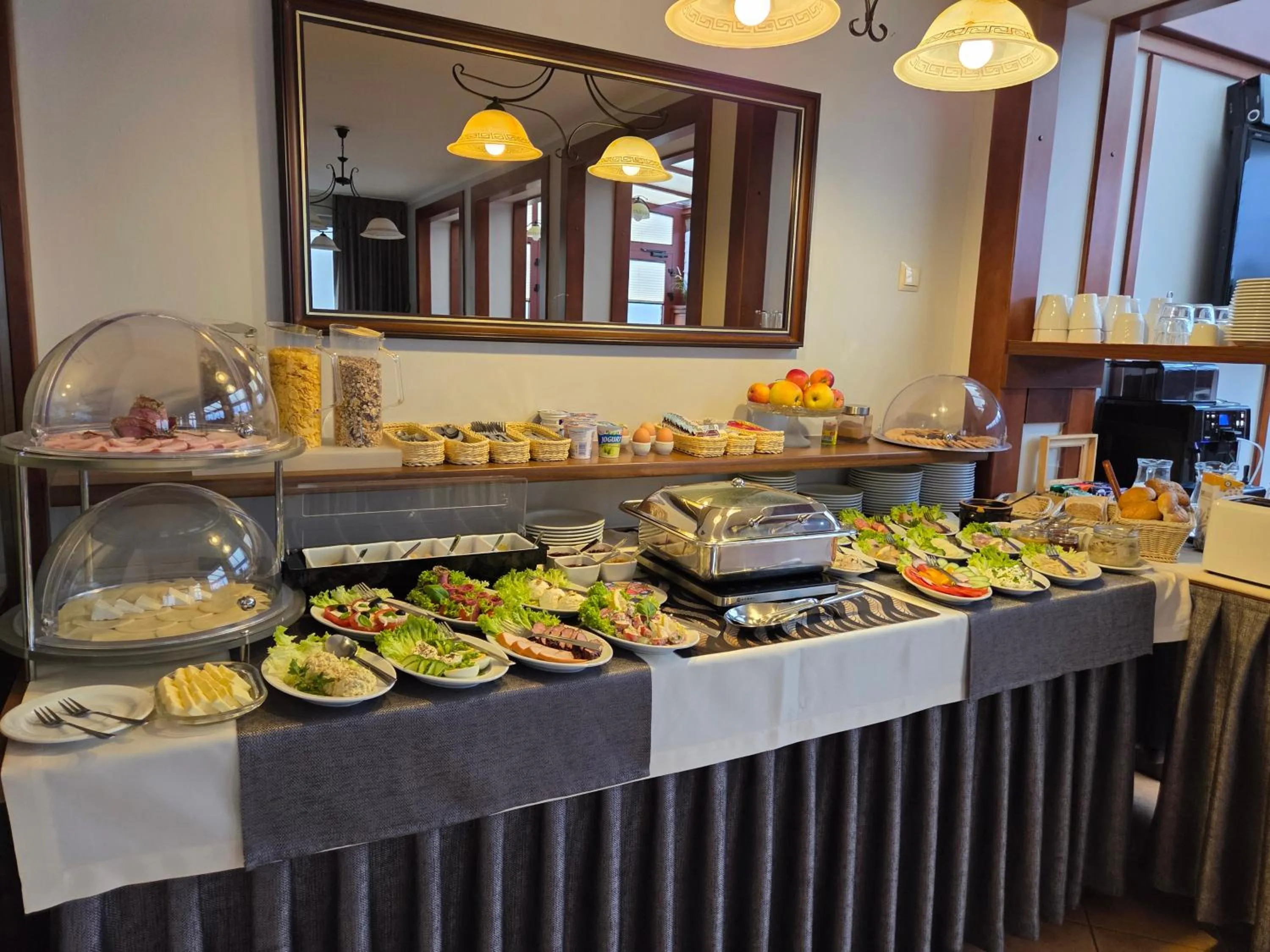 Buffet breakfast in Willa Atena