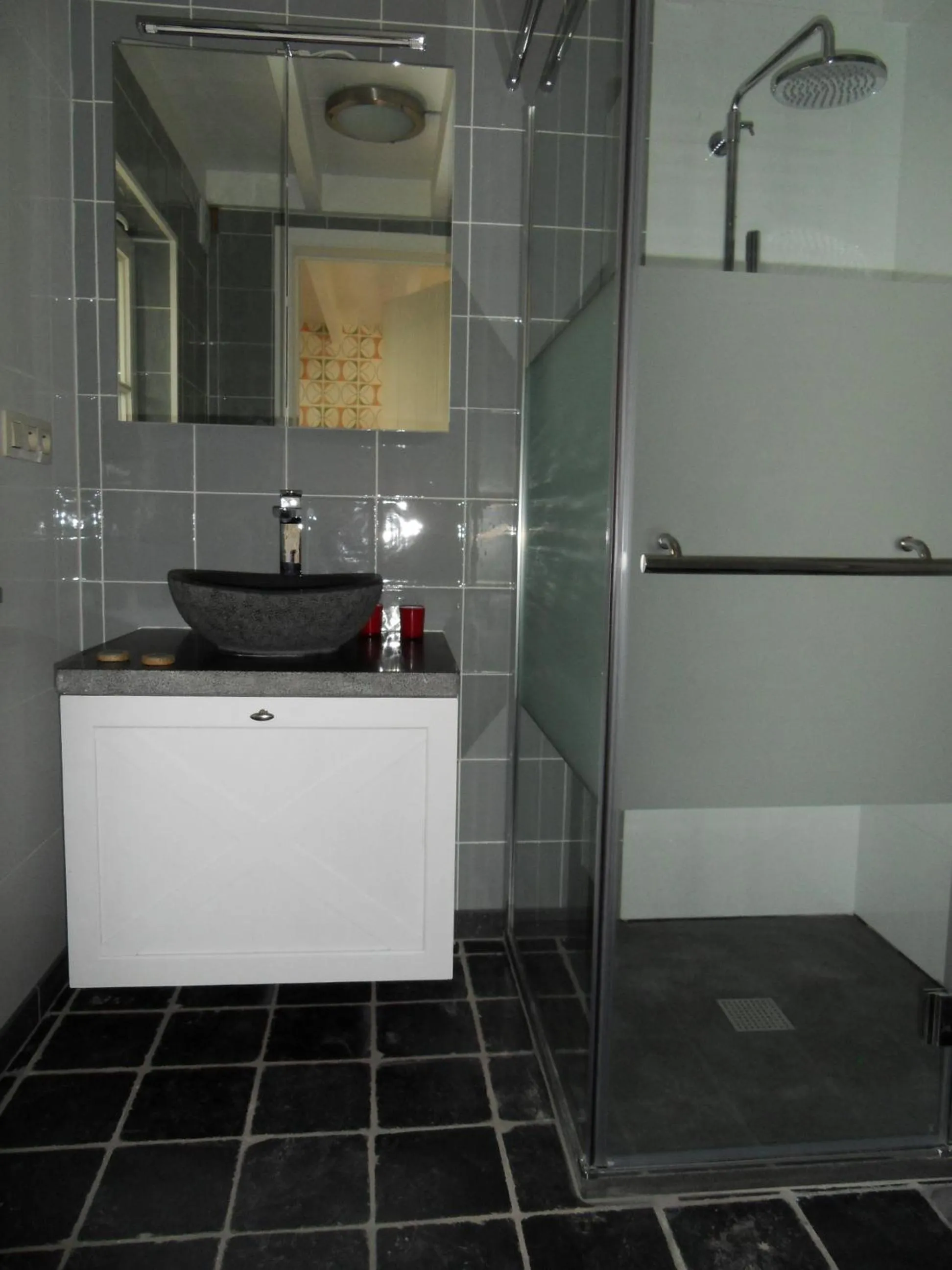 Shower in B&B 'Het Logiement
