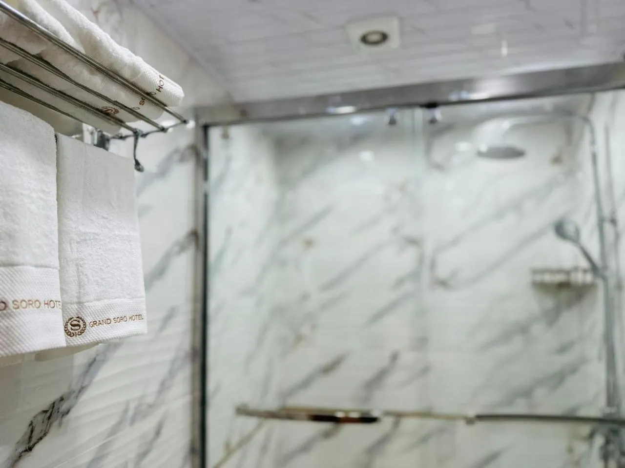Shower in Soro Hotel