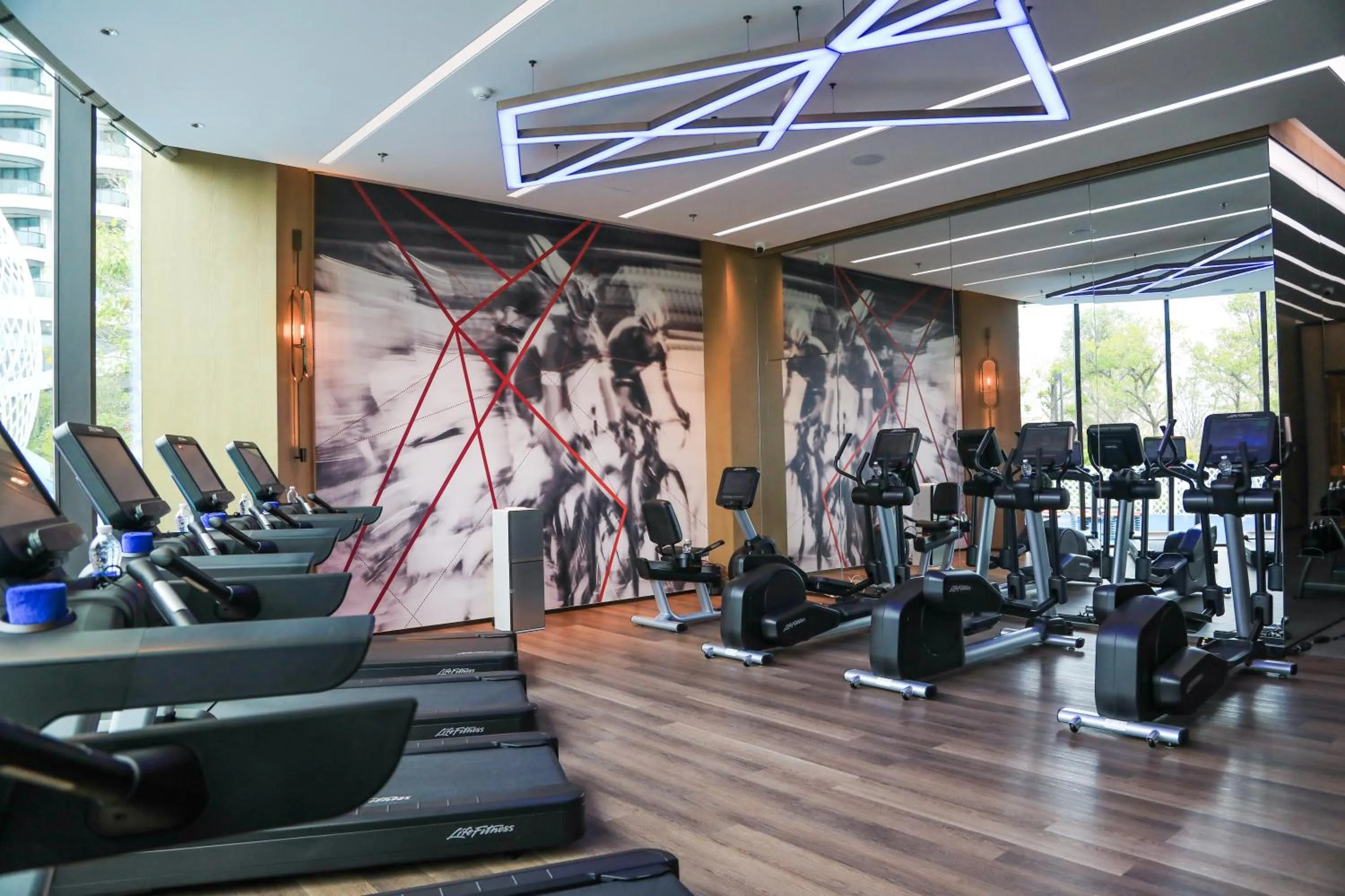 Fitness centre/facilities in Beihai Marriott Resort