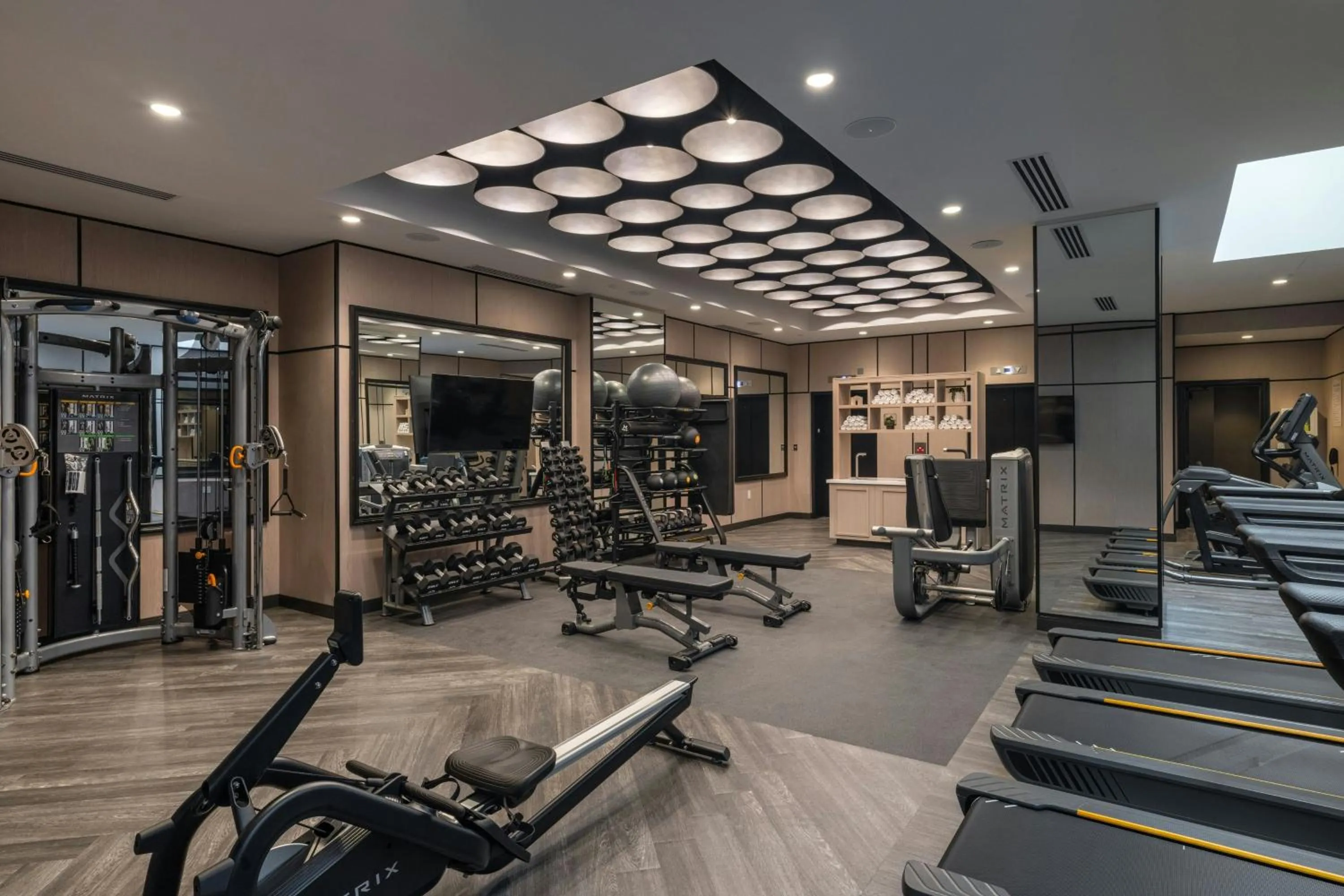 Fitness centre/facilities in The Vanguard Ann Arbor, Autograph Collection