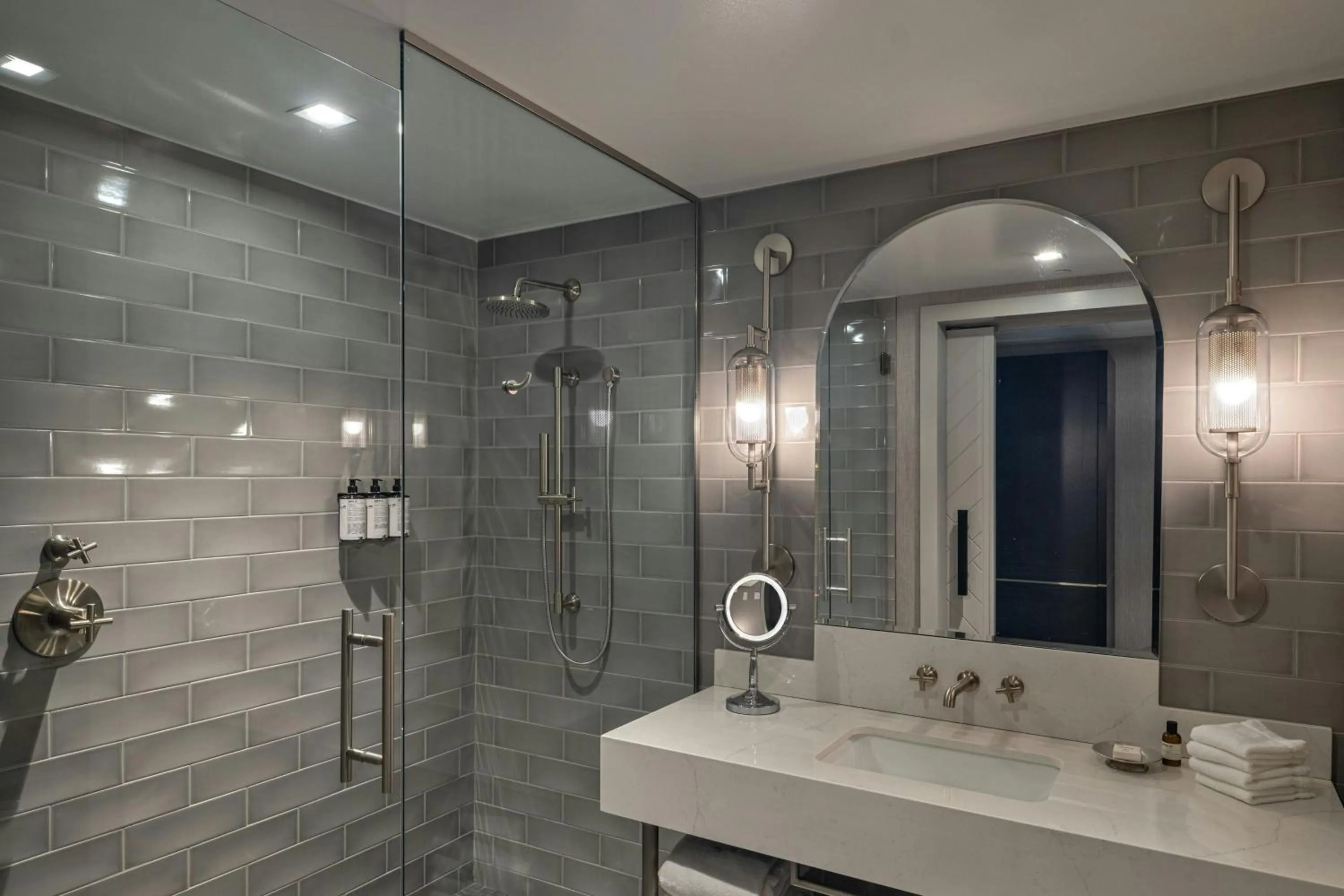 Bathroom in The Vanguard Ann Arbor, Autograph Collection