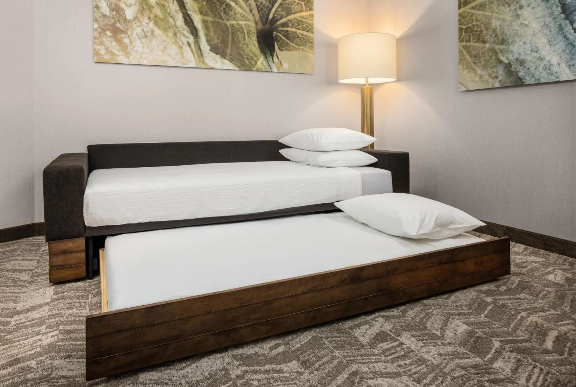 Bed in SpringHill Suites by Marriott Eau Claire