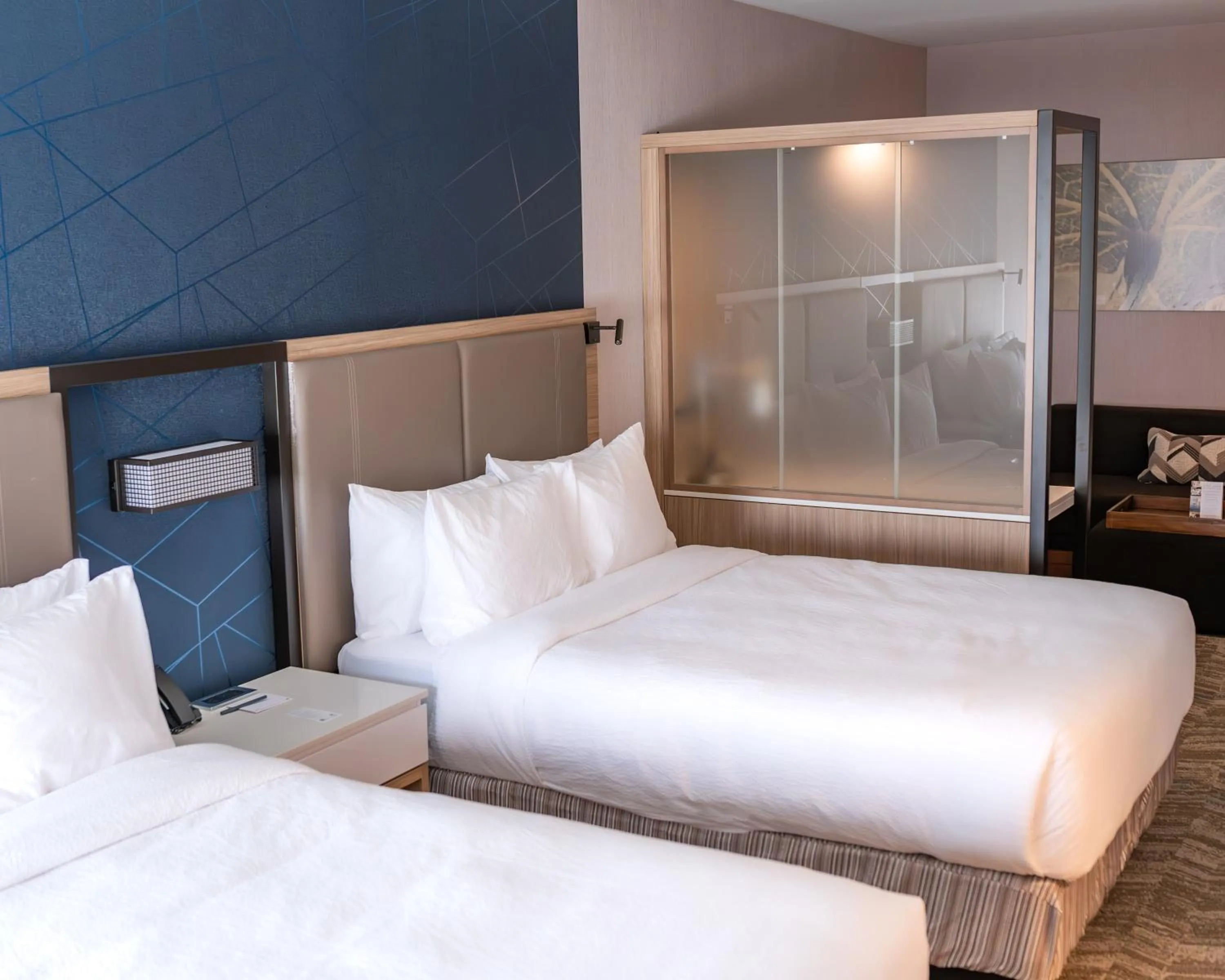 Bed in SpringHill Suites by Marriott Eau Claire