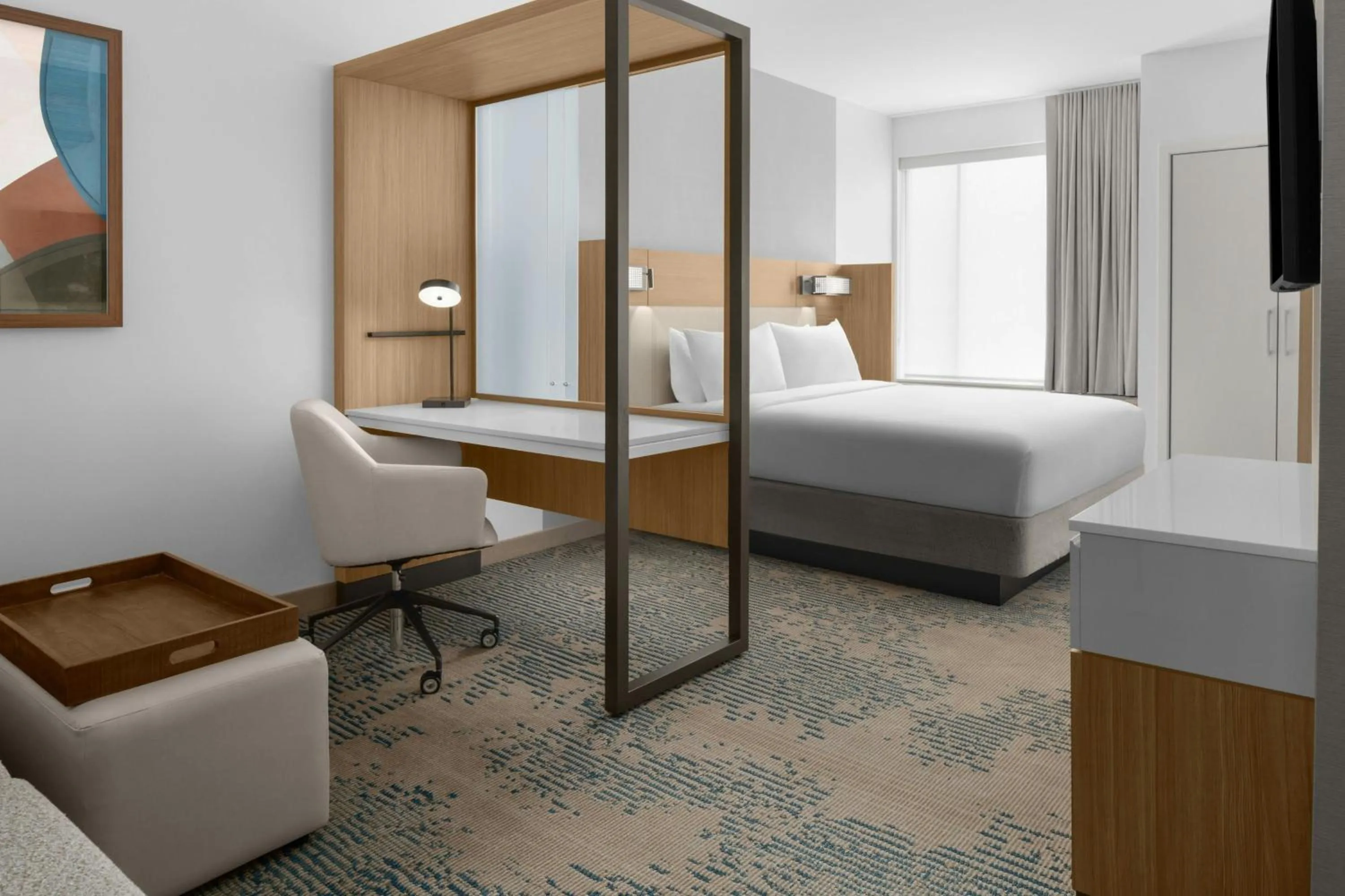 Bedroom, Bed in SpringHill Suites by Marriott Grand Island