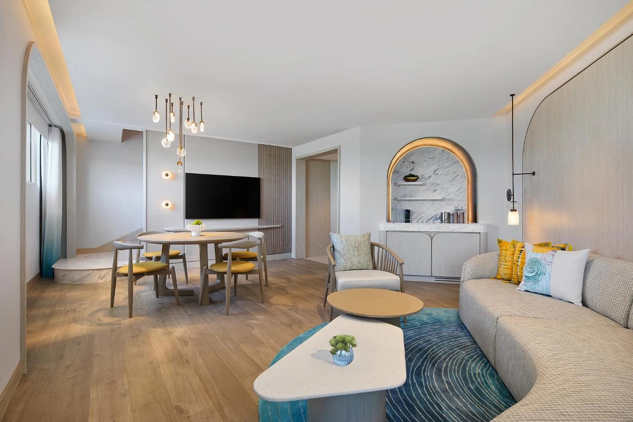 Living room in Veranda Resort Phuket, Autograph Collection