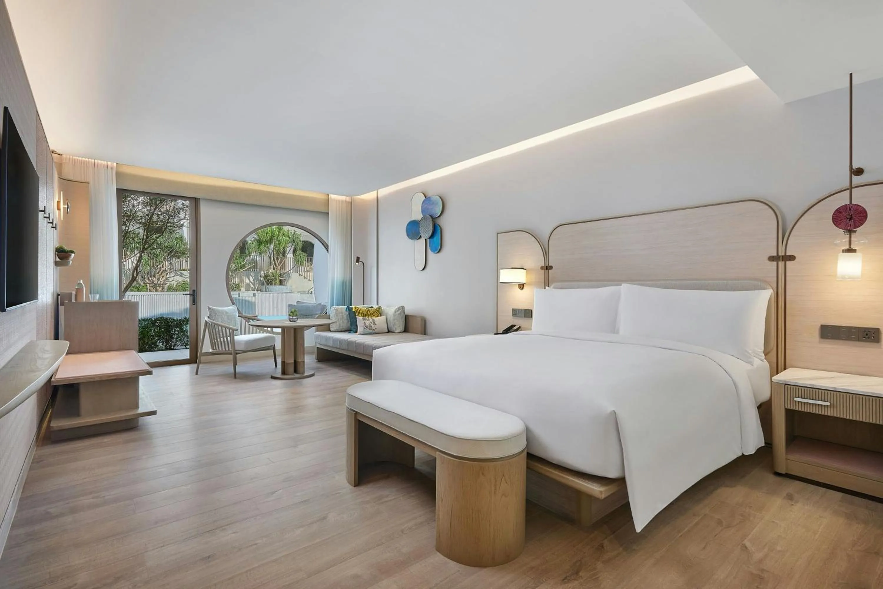 Swimming pool, Bed in Veranda Resort Phuket, Autograph Collection