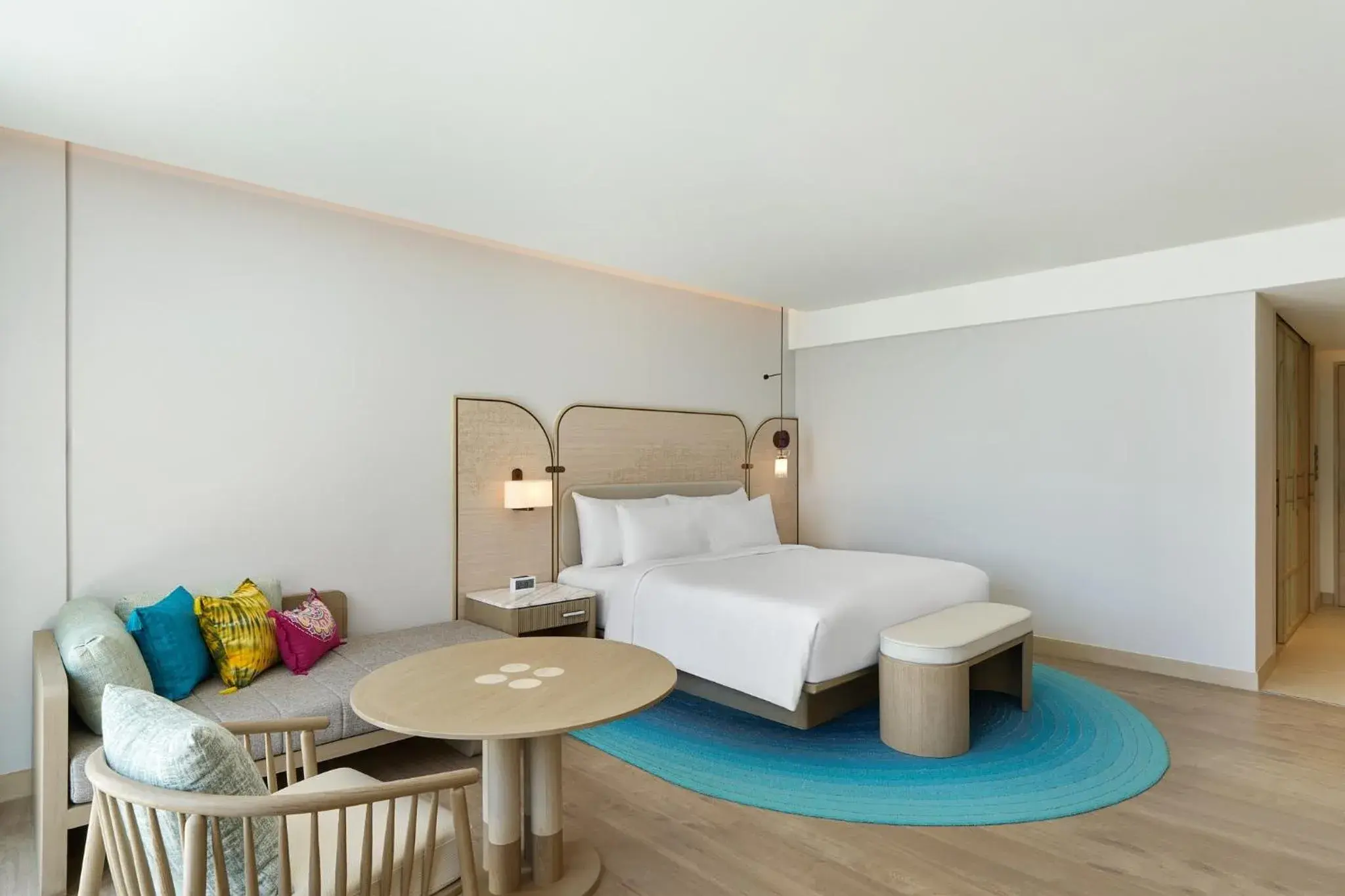 King Room with Pool Access and Balcony - Ocean View in Veranda Resort Phuket, Autograph Collection King Room with Pool Access and Balcony - Ocean View in Veranda Resort Phuket, Autograph Collection