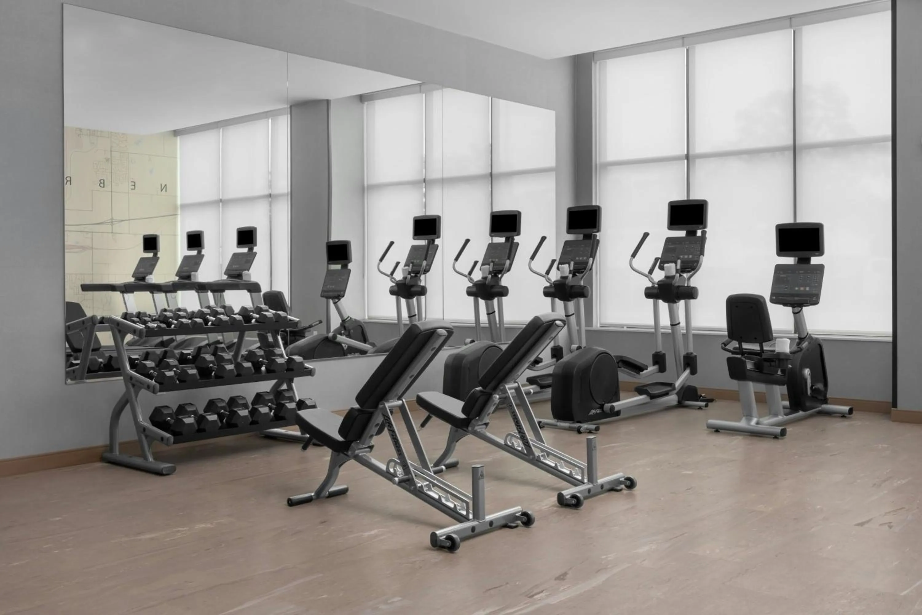 Fitness centre/facilities in Residence Inn by Marriott Lincoln Downtown