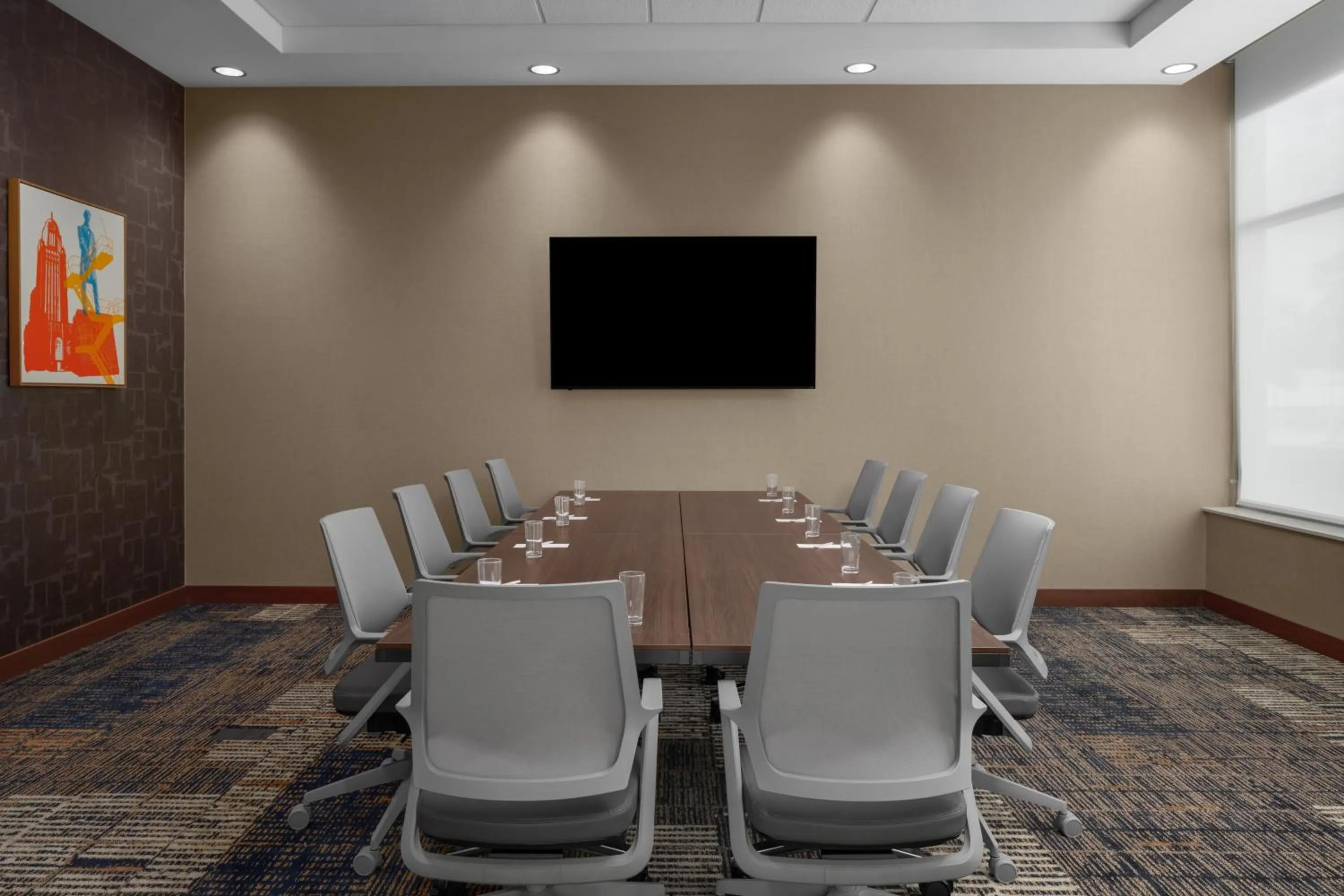 Meeting/conference room in Residence Inn by Marriott Lincoln Downtown
