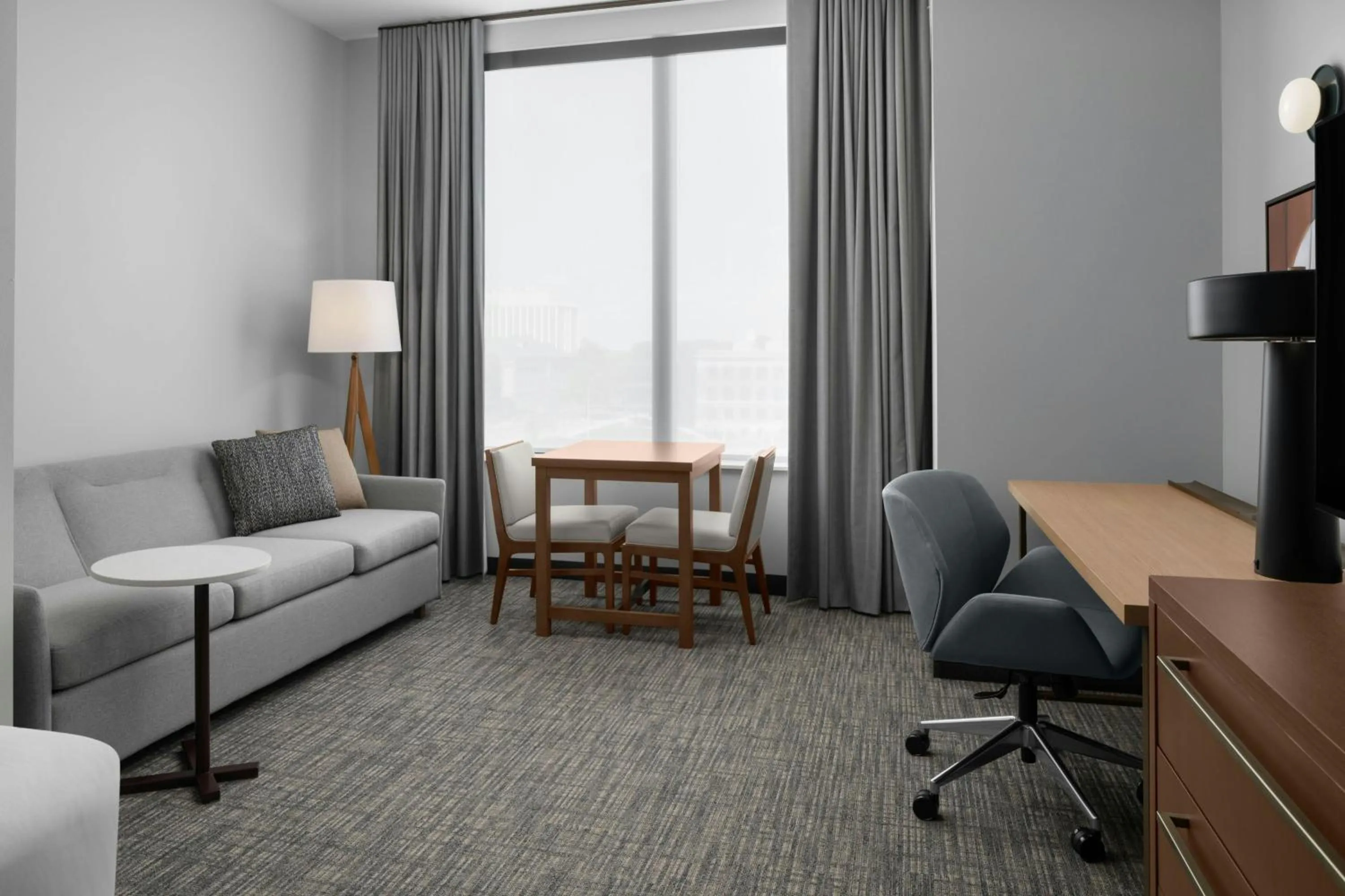 Living room in Residence Inn by Marriott Lincoln Downtown