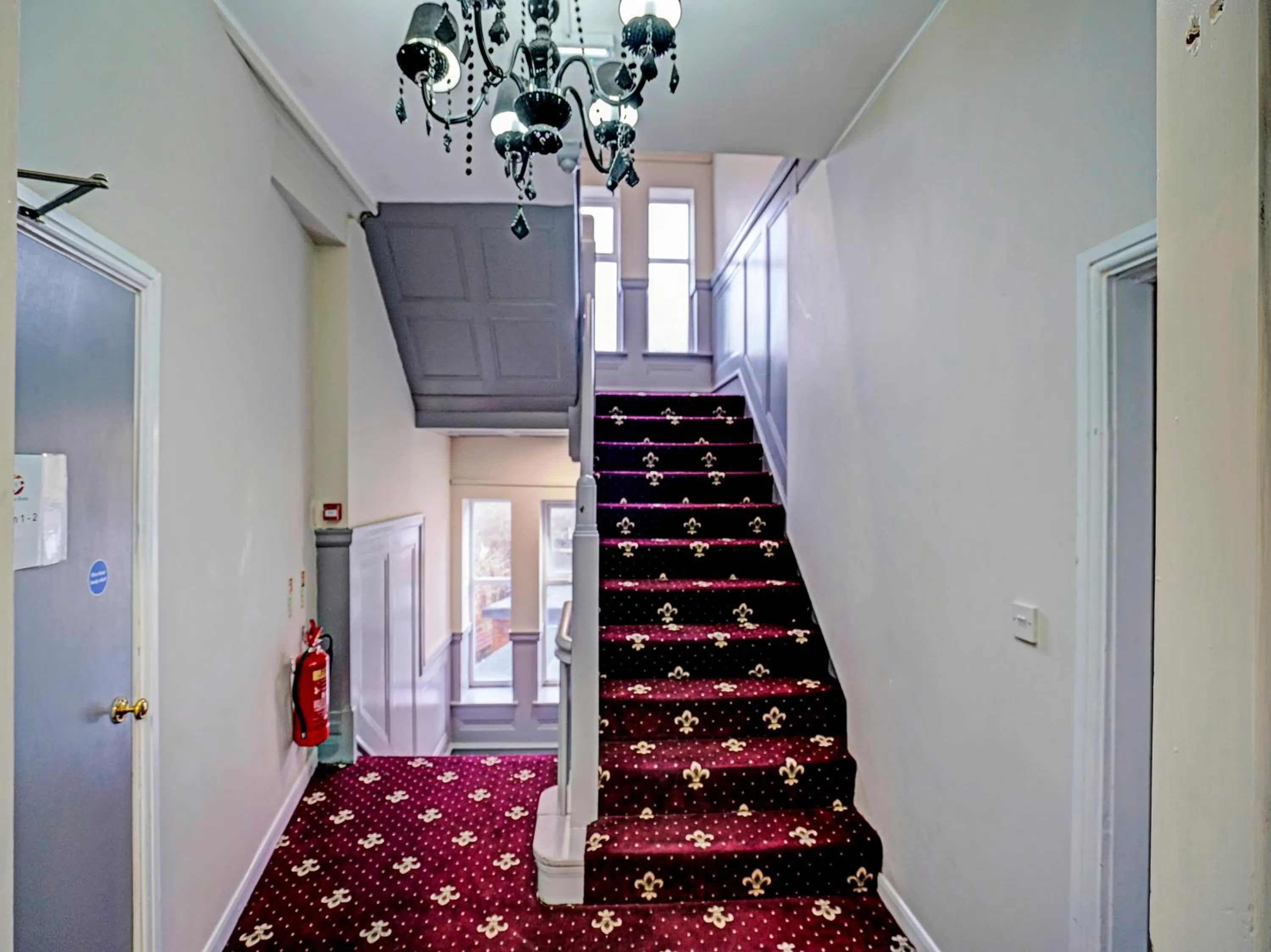 Lobby or reception in Weaste Hotel, West Manchester Hotel
