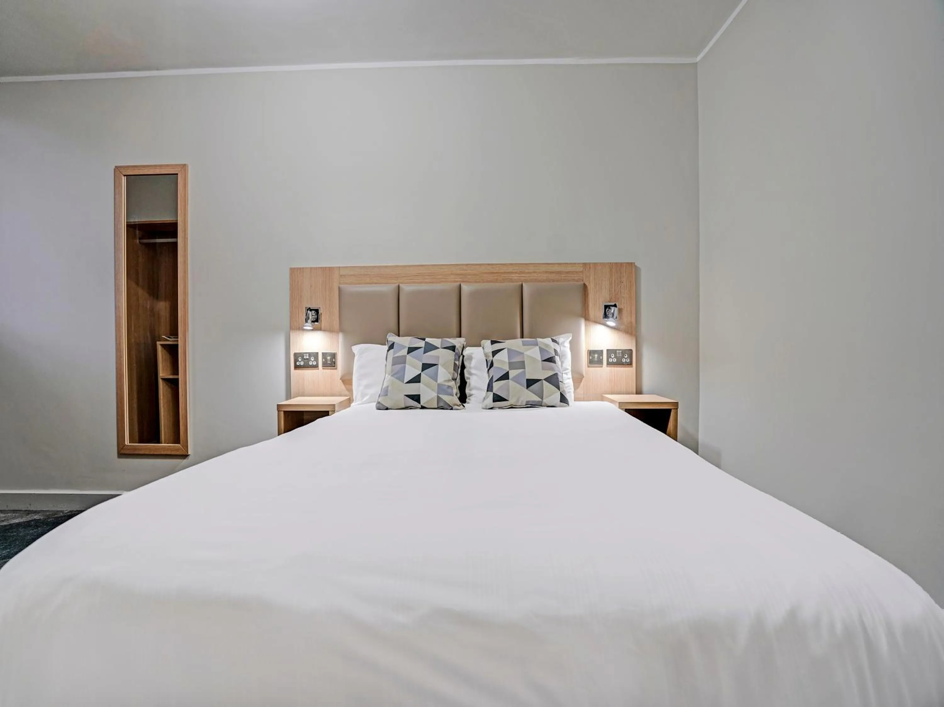 Bed in Weaste Hotel, West Manchester Hotel