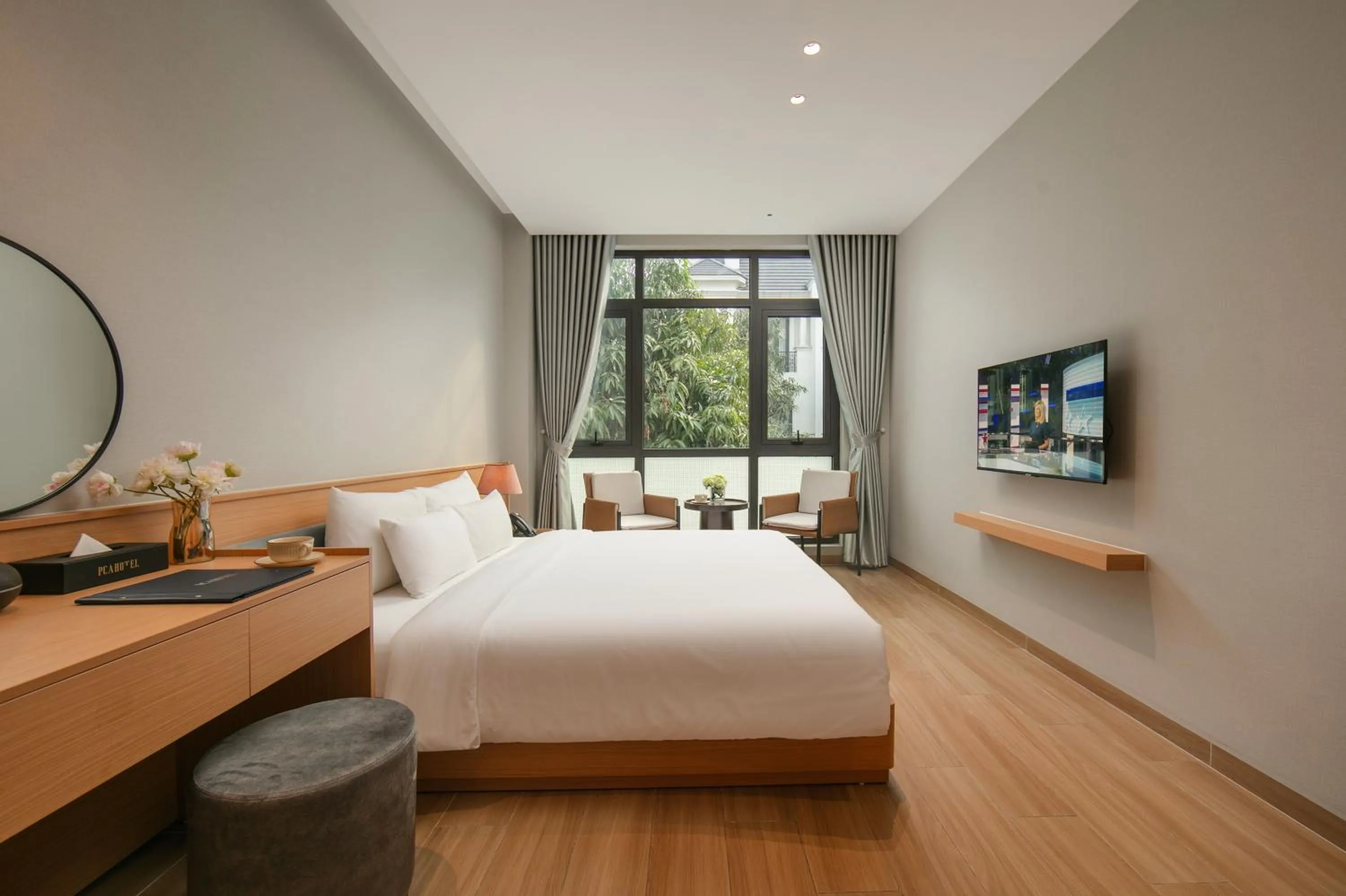 Bedroom, Bed in PCA HOTEL 1 - Vinhomes Ocean Park
