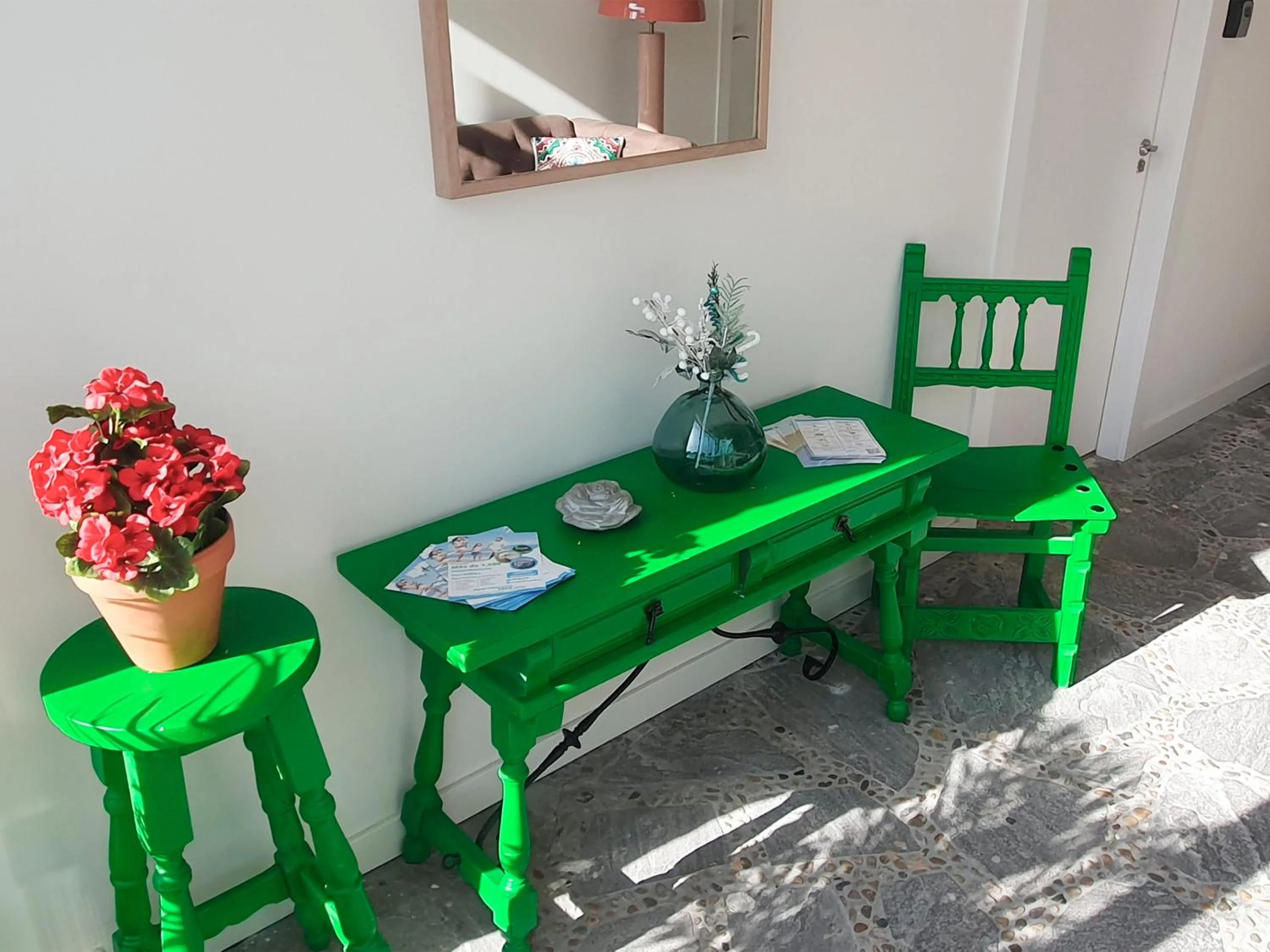 Lobby or reception in Apartamentos Santander Centro 3000