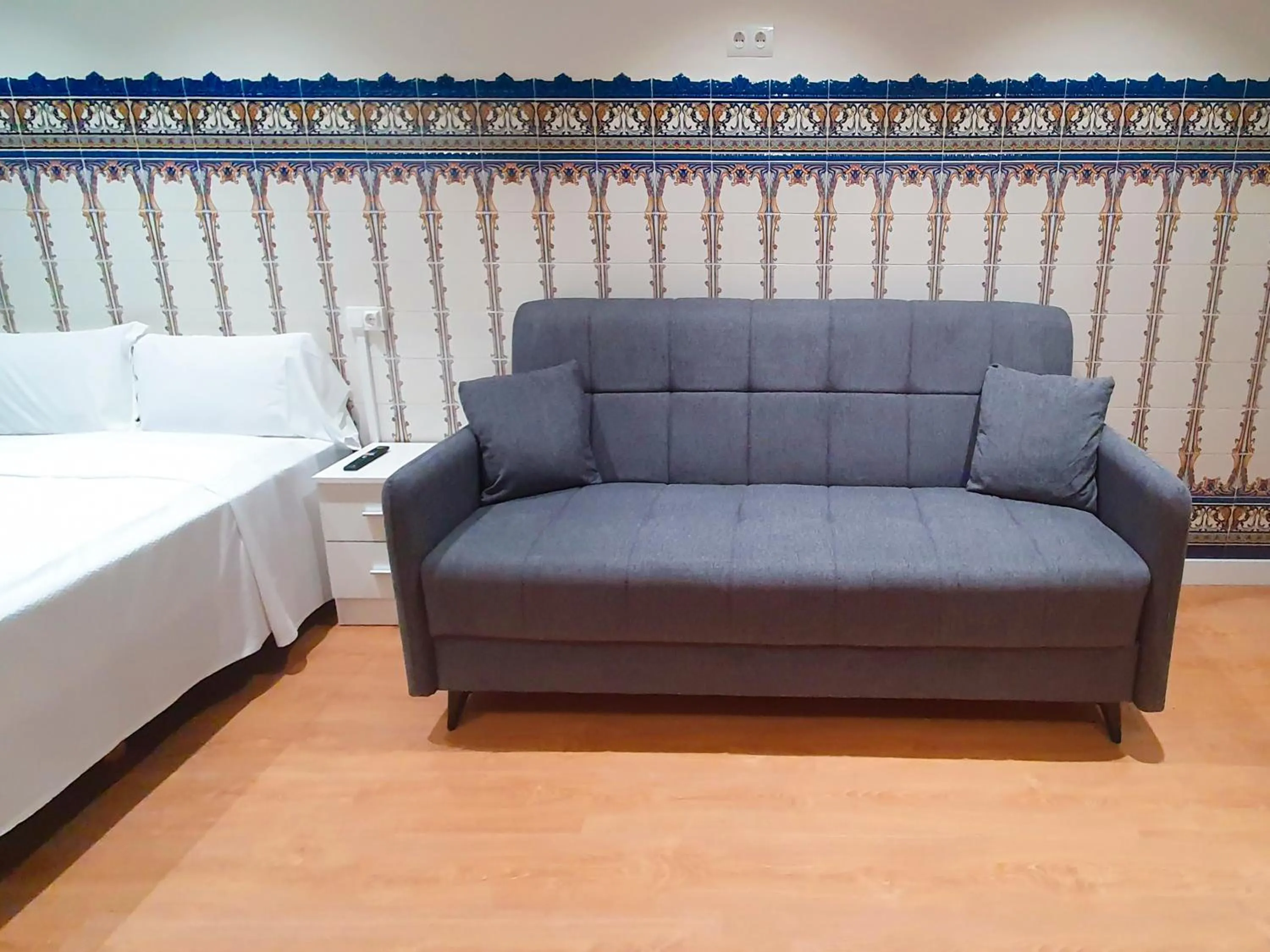 Bed in Apartamentos Santander Centro 3000