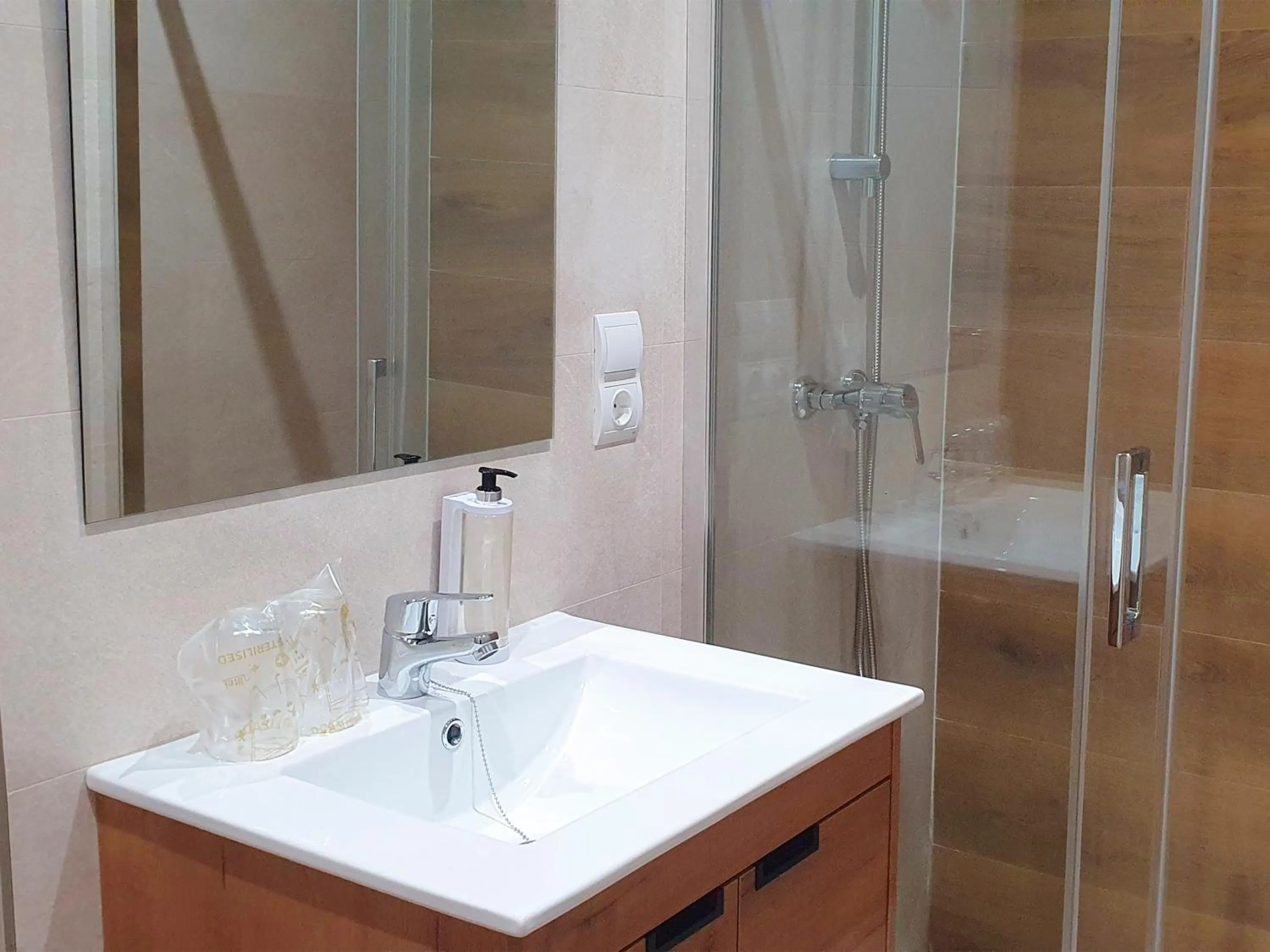 Shower in Apartamentos Santander Centro 3000