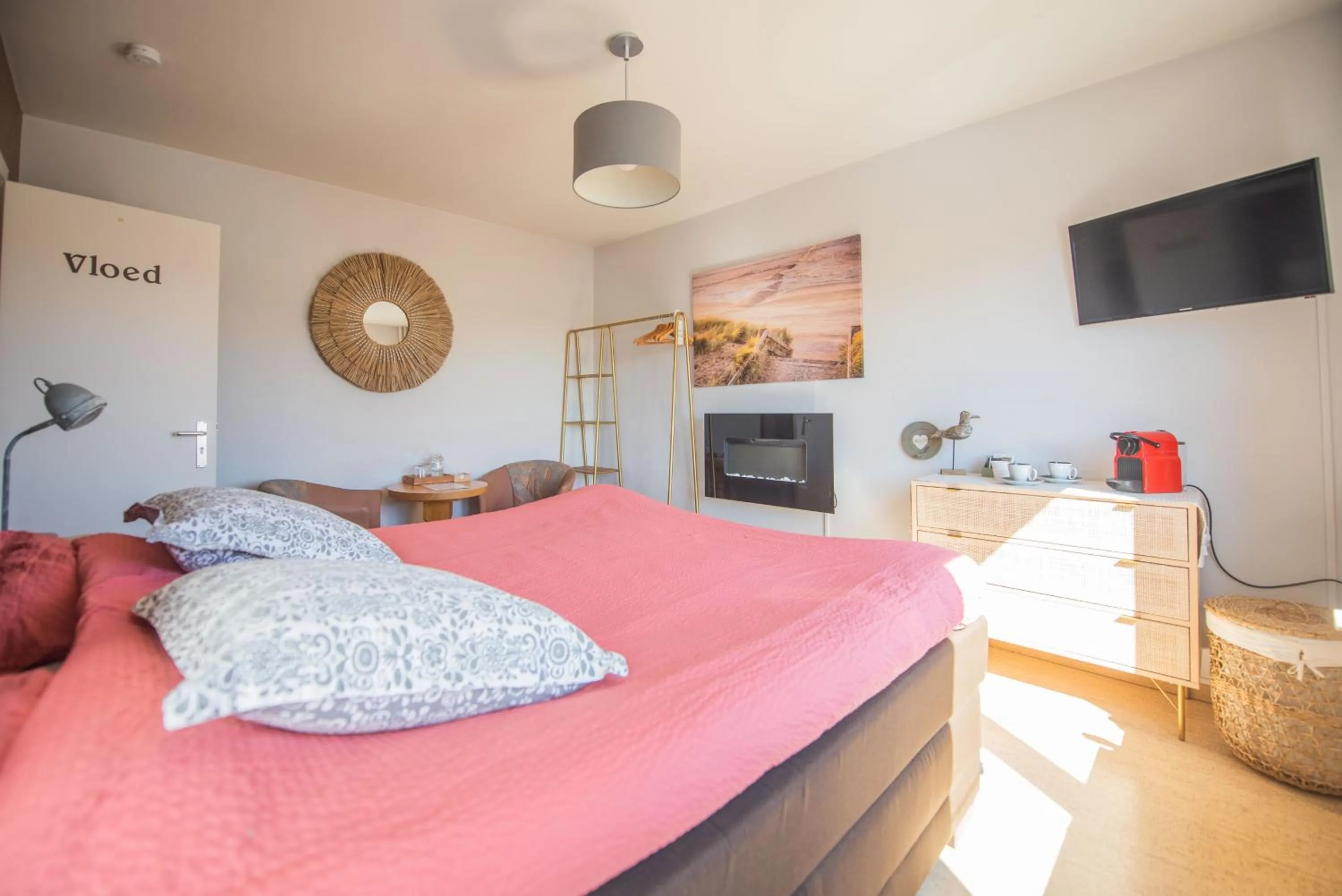 Bed in B&B De Kleine Prins