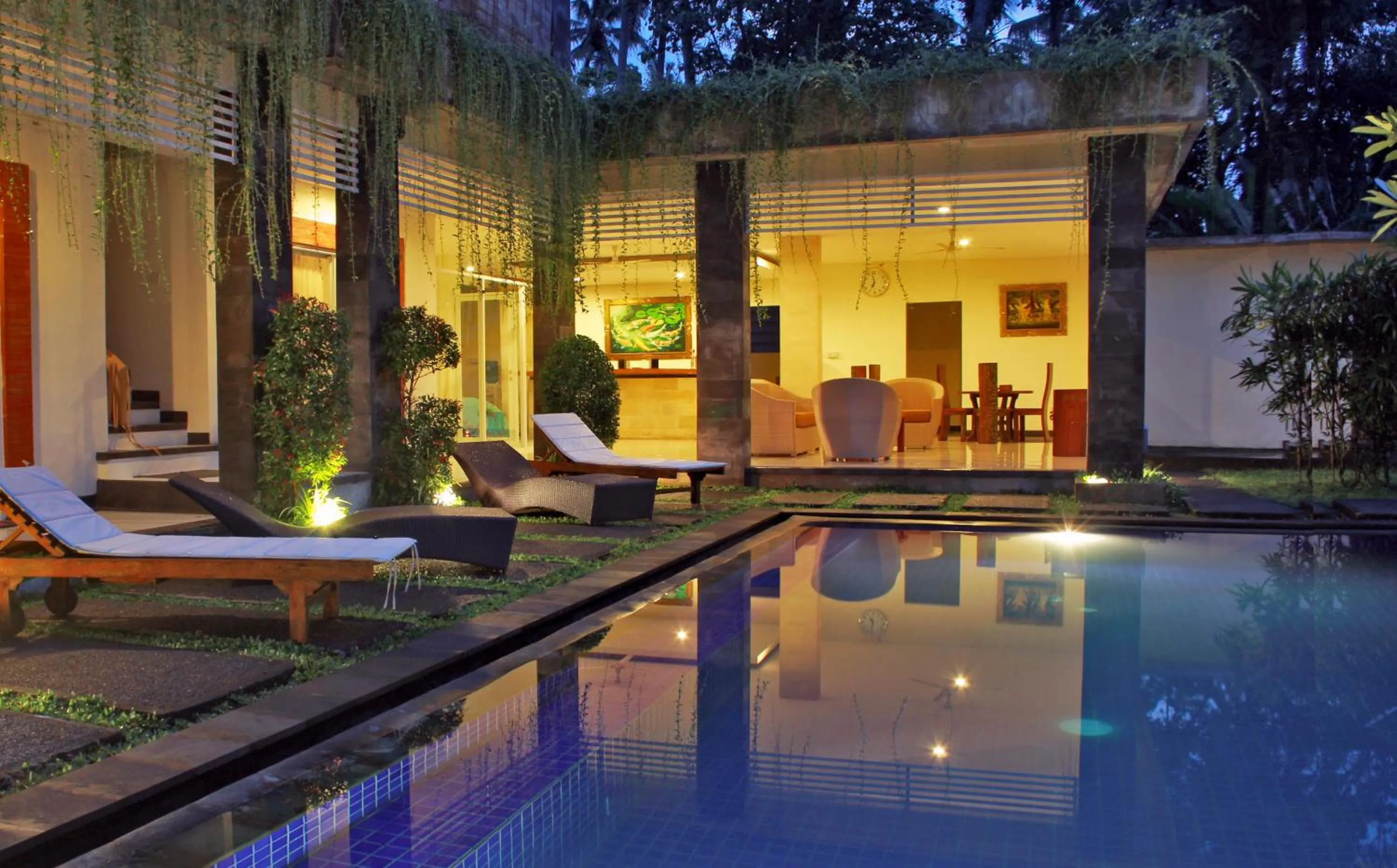 Garden in Long Lane Bali Villa