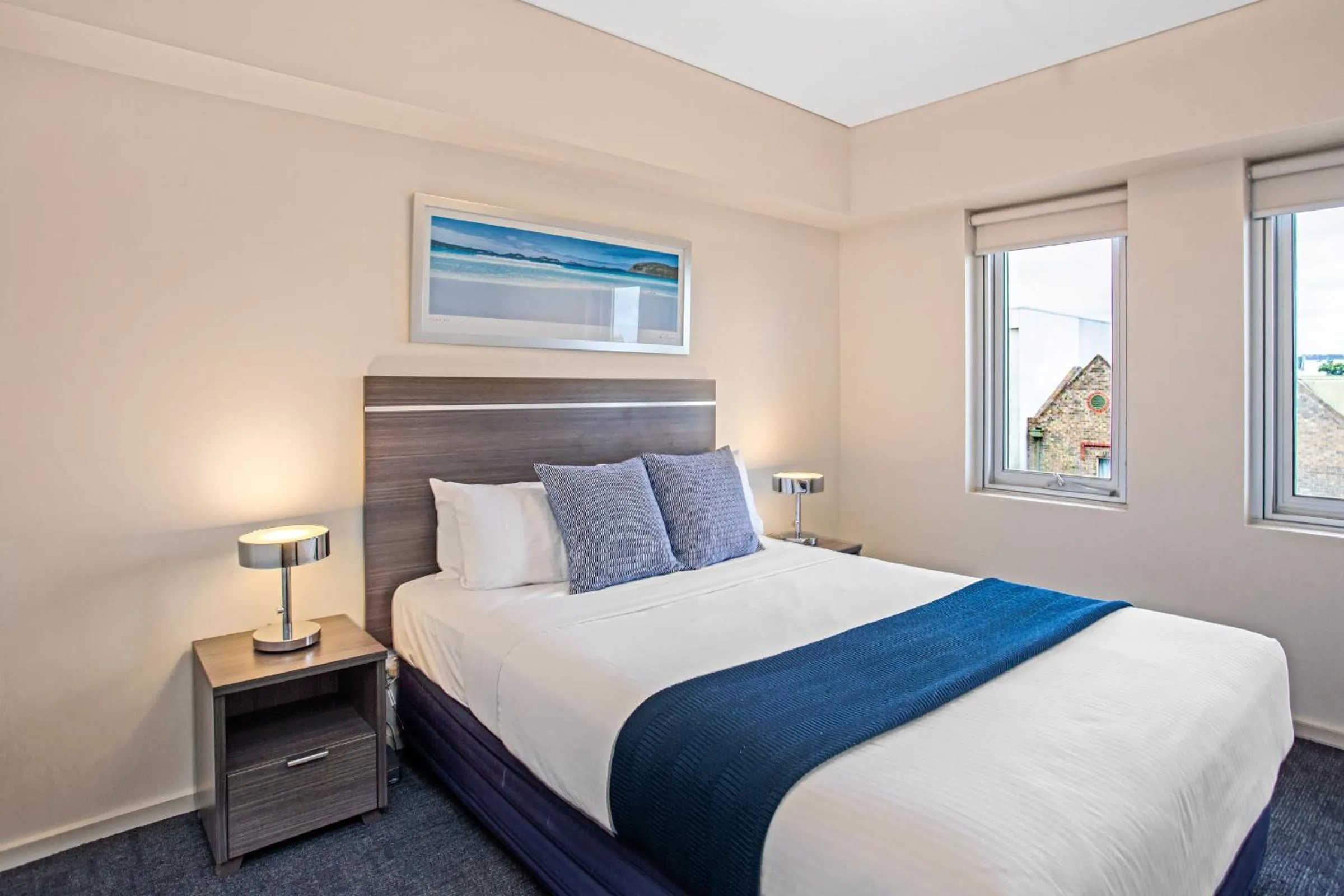 Bed in Hume Serviced Apartments