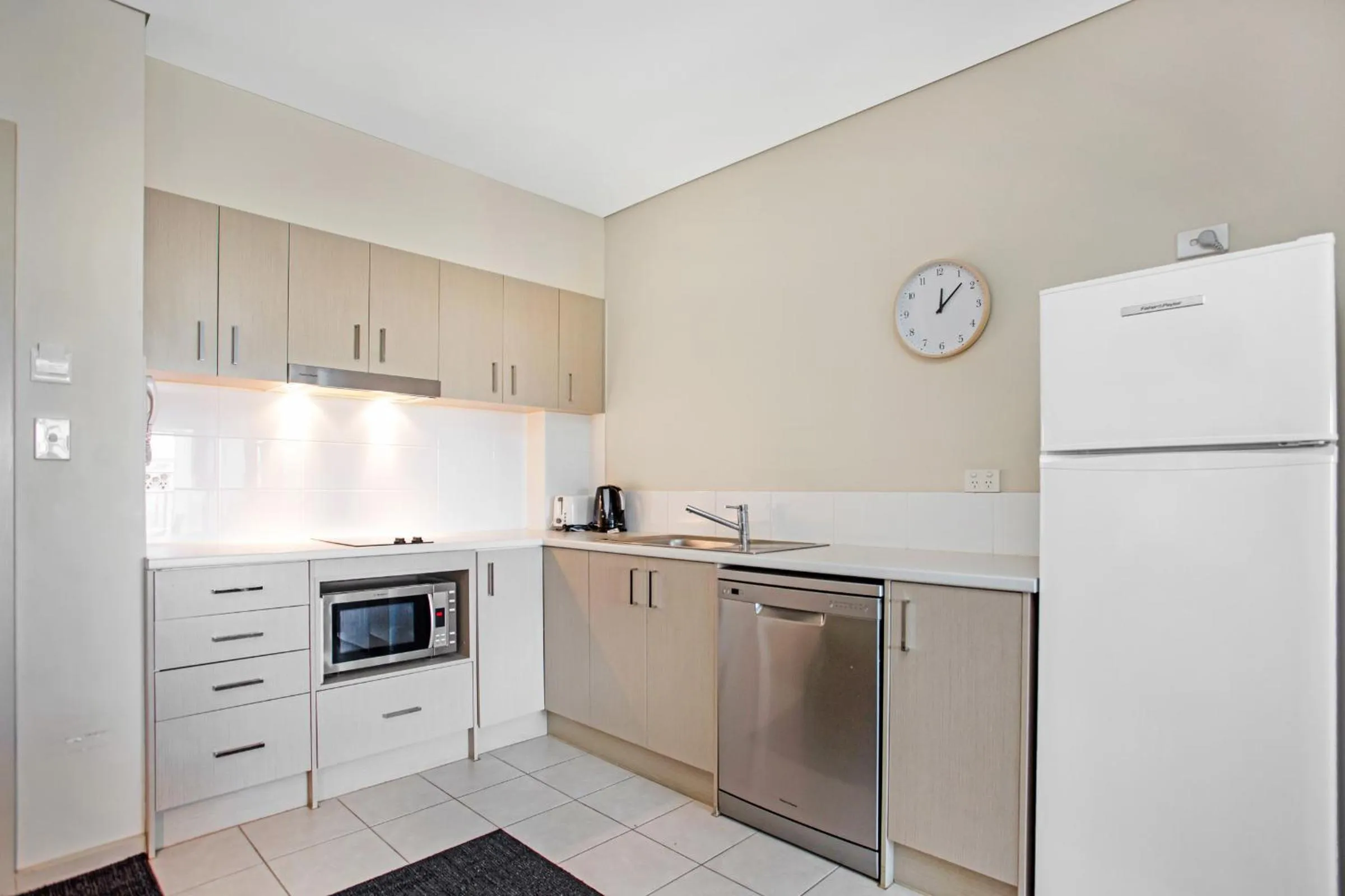 Kitchen or kitchenette in Hume Serviced Apartments