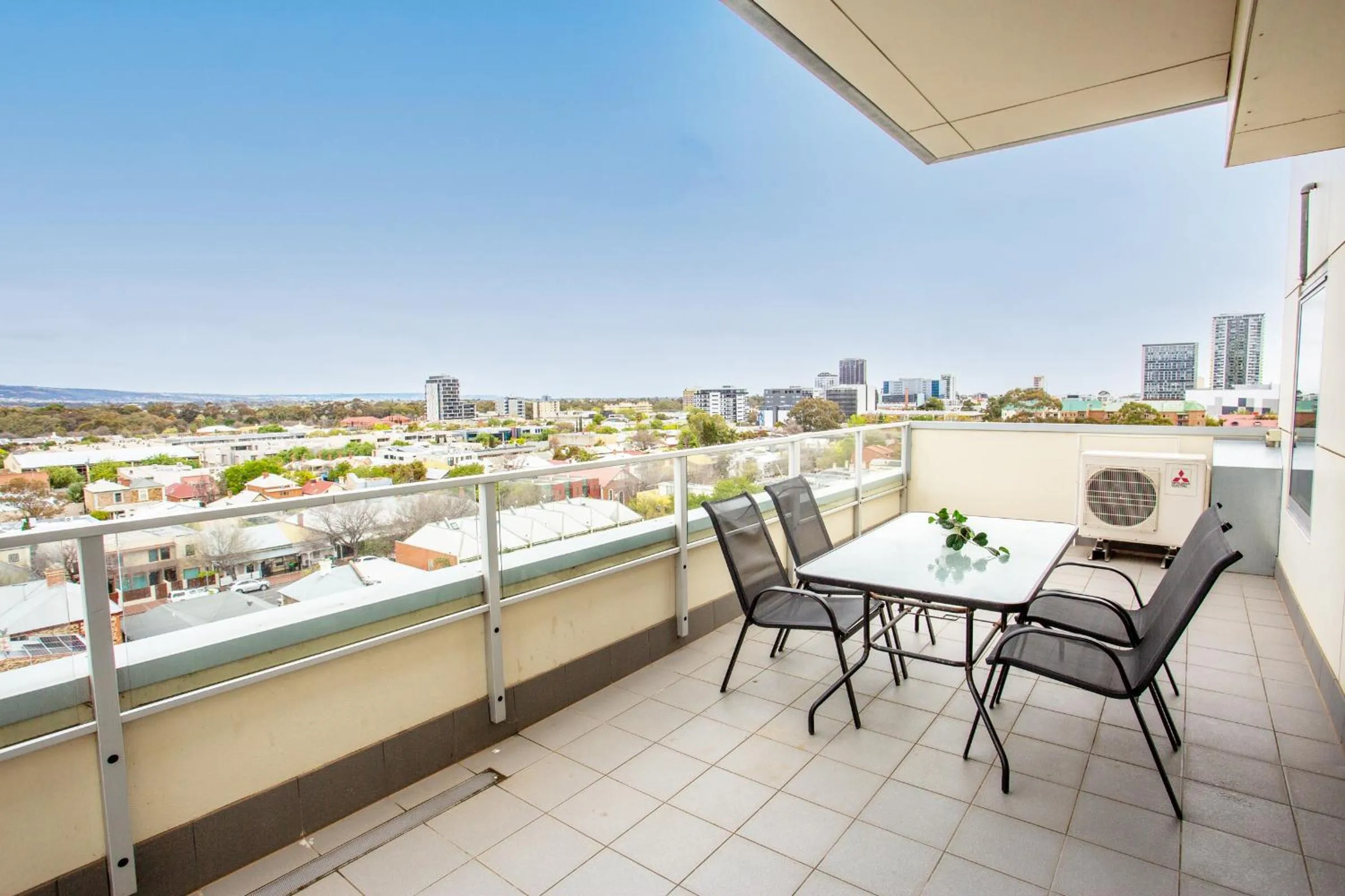Balcony/Terrace in Hume Serviced Apartments