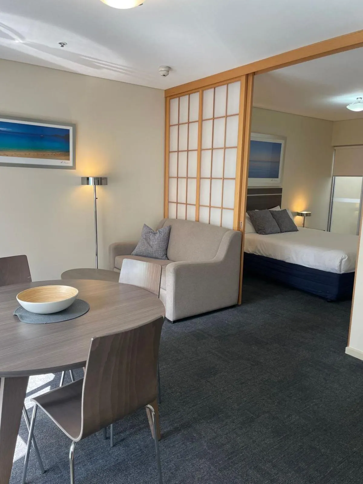 Bed in Hume Serviced Apartments