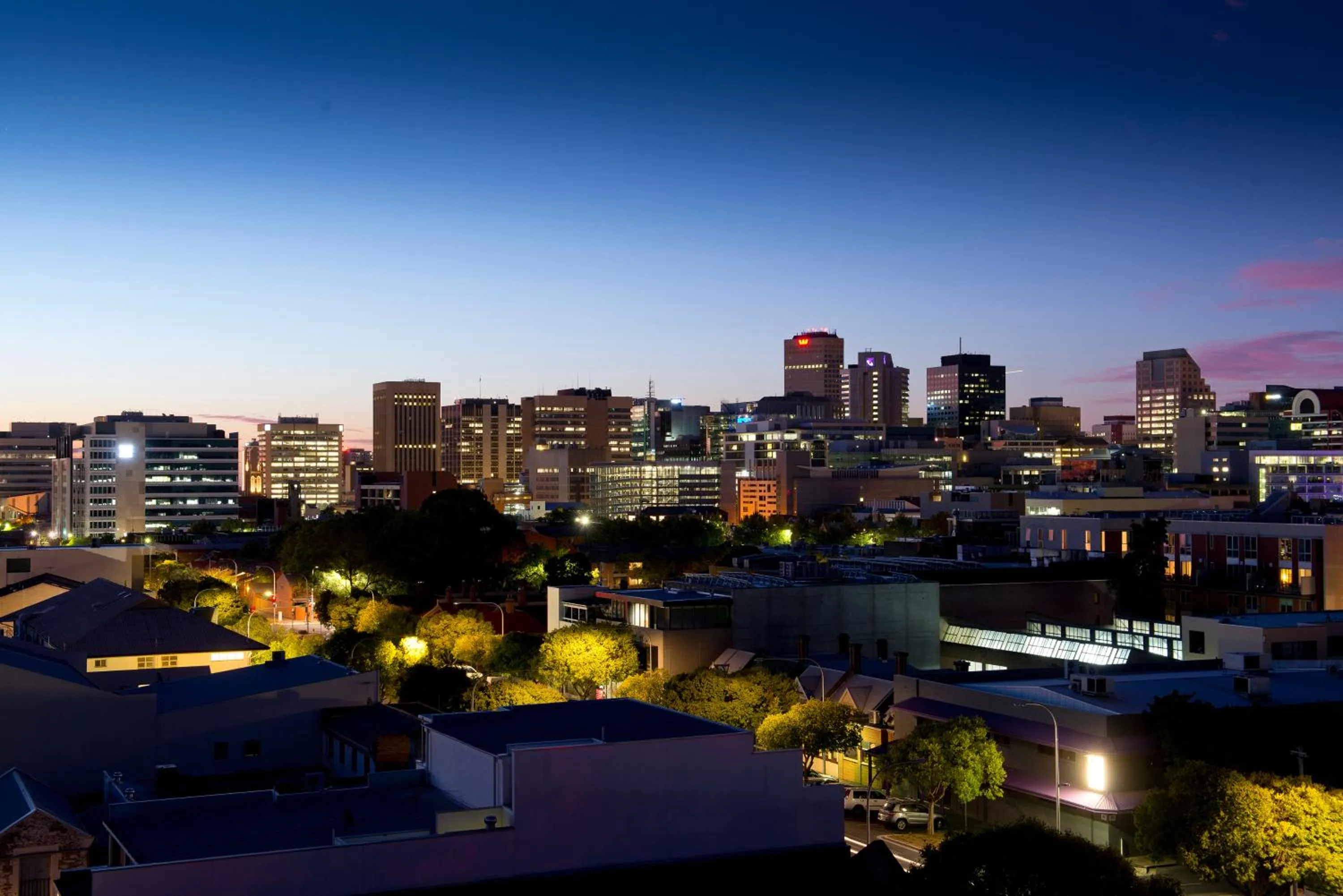 Night in Hume Serviced Apartments