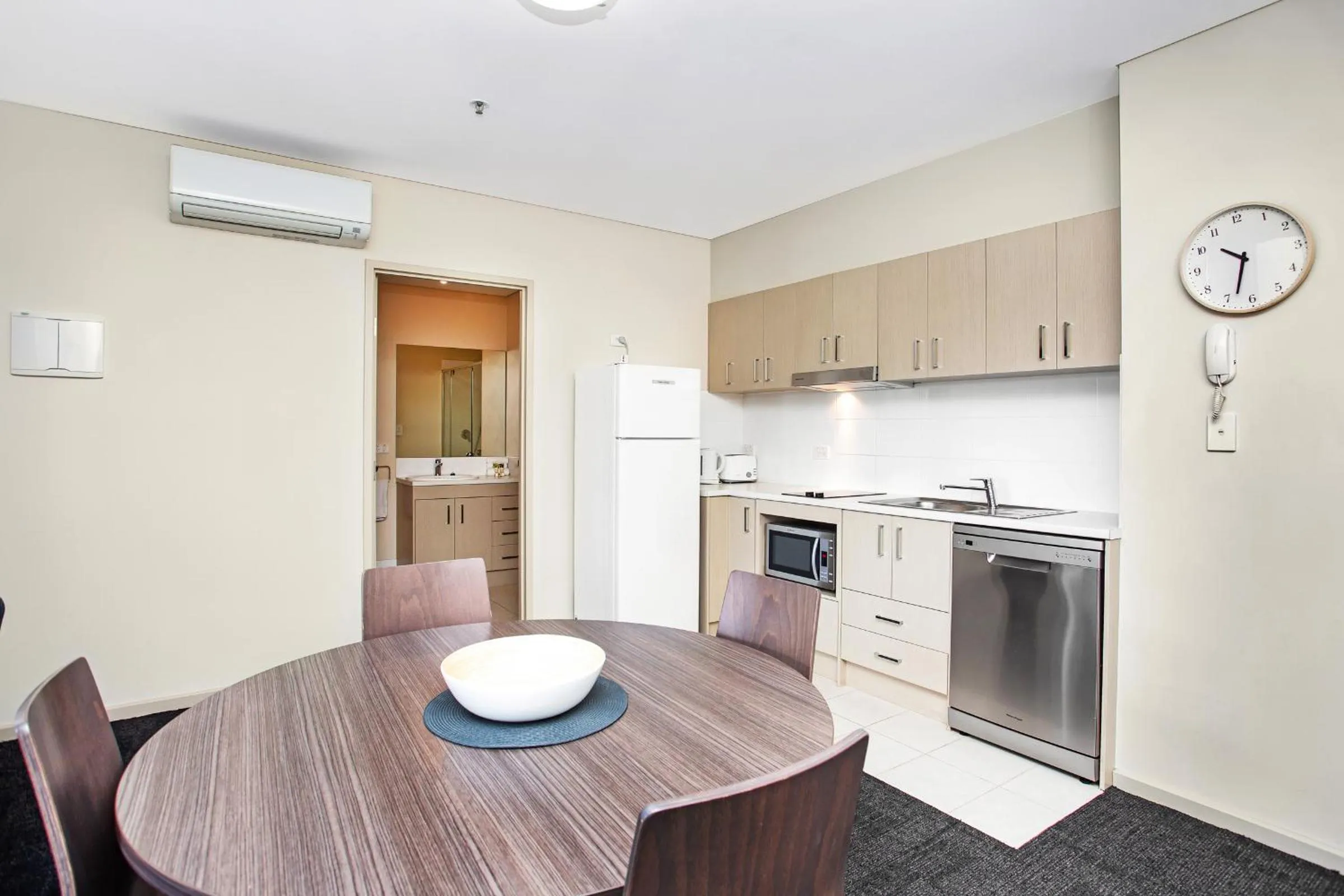 Kitchen or kitchenette in Hume Serviced Apartments